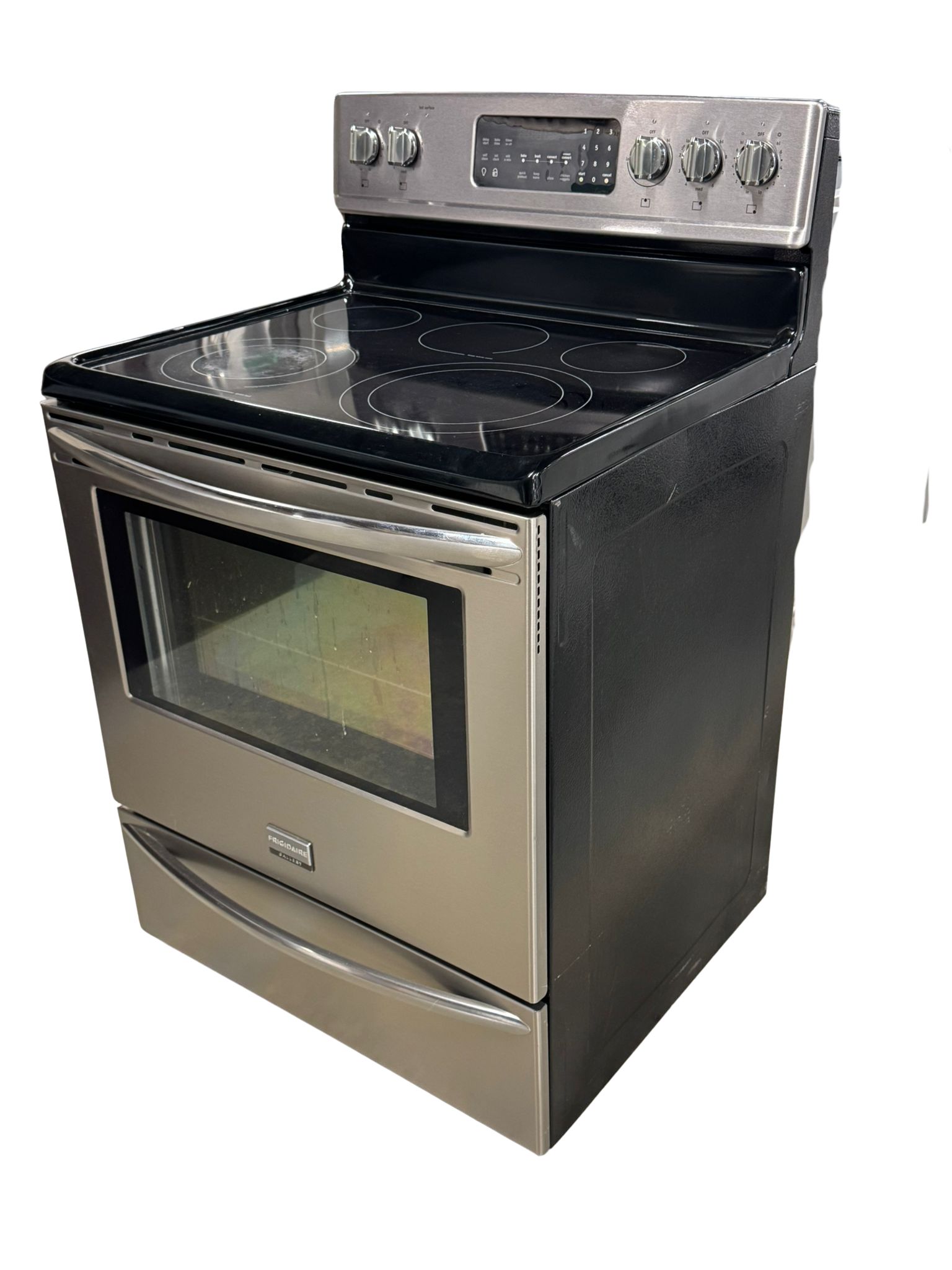 Frigidaire Gallery  Stove Stainless Used  CGEF3040PFB 30"