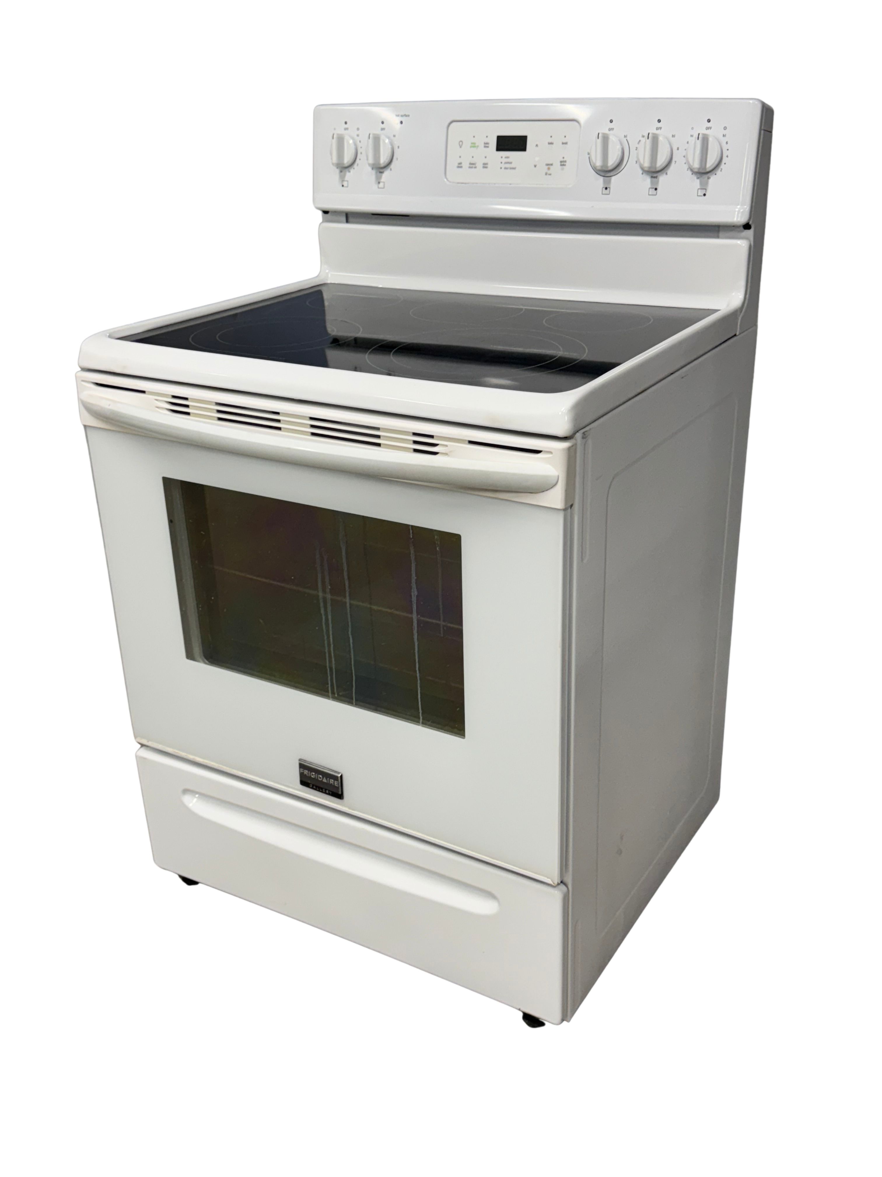 Frigidaire Gallery Stove Used  CGEF3032MWD 30"