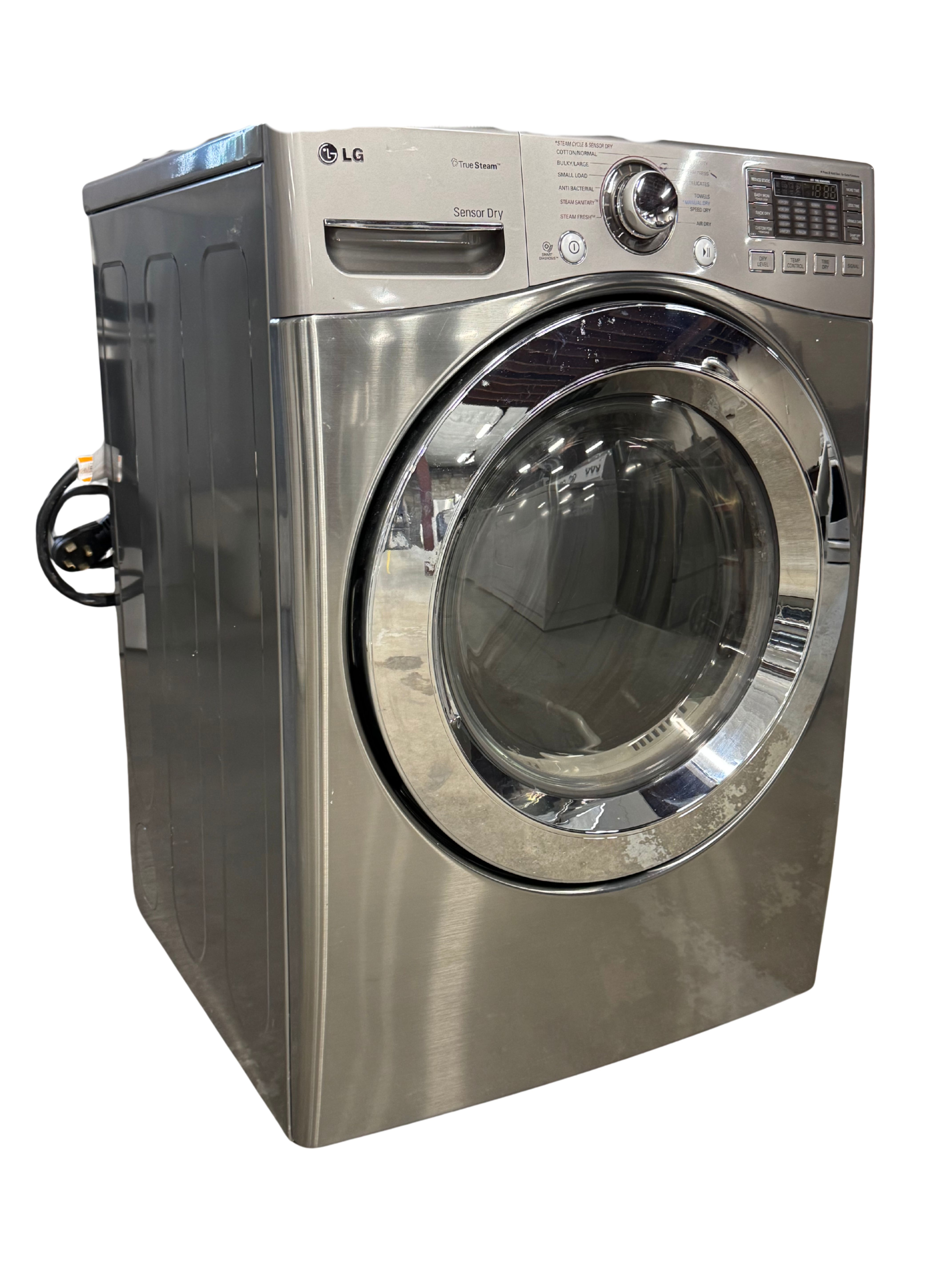 LG Dryer Stainless DLE3470W 27" 