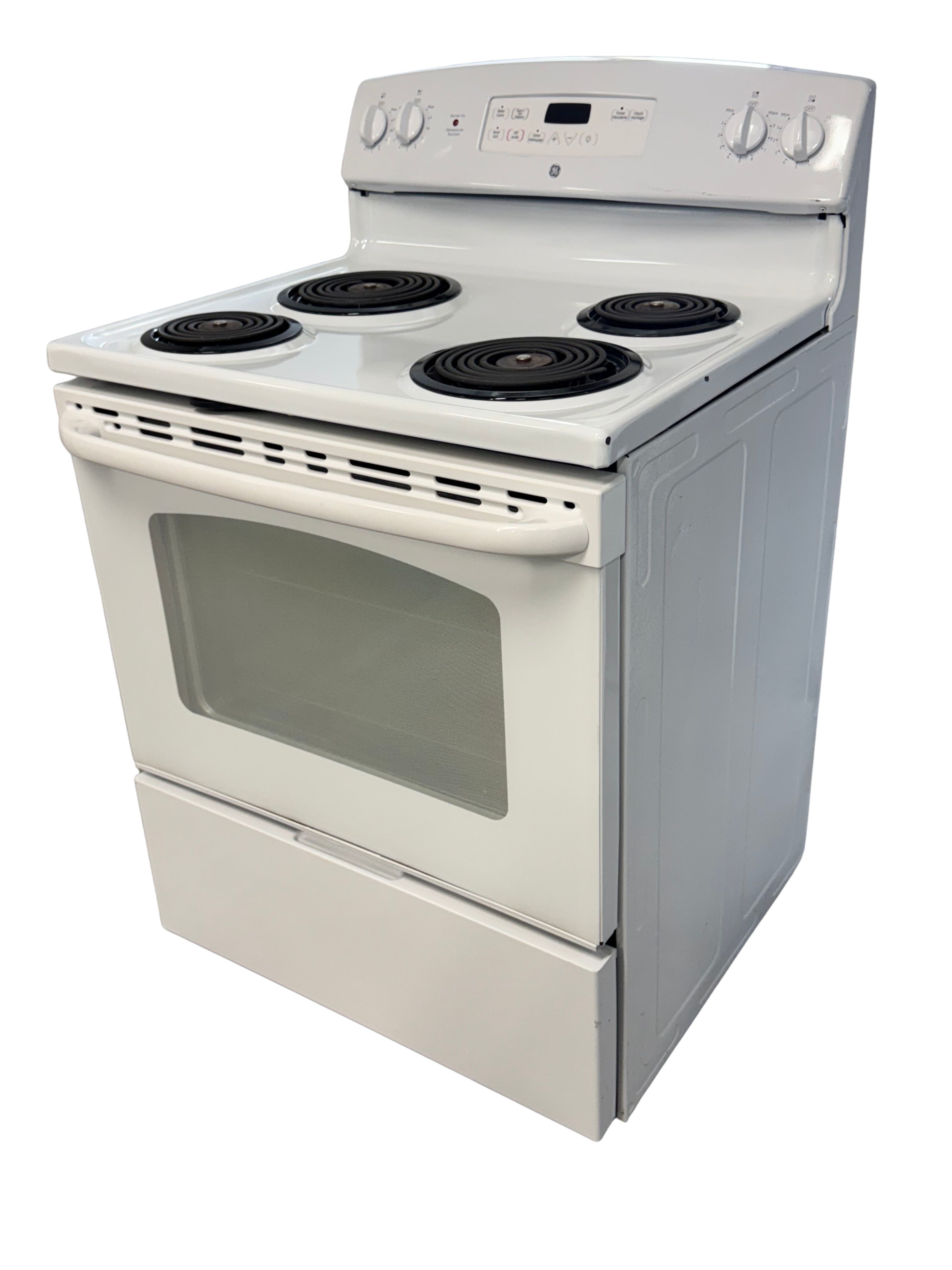 GE Stove JCBS240DMWW 30" 