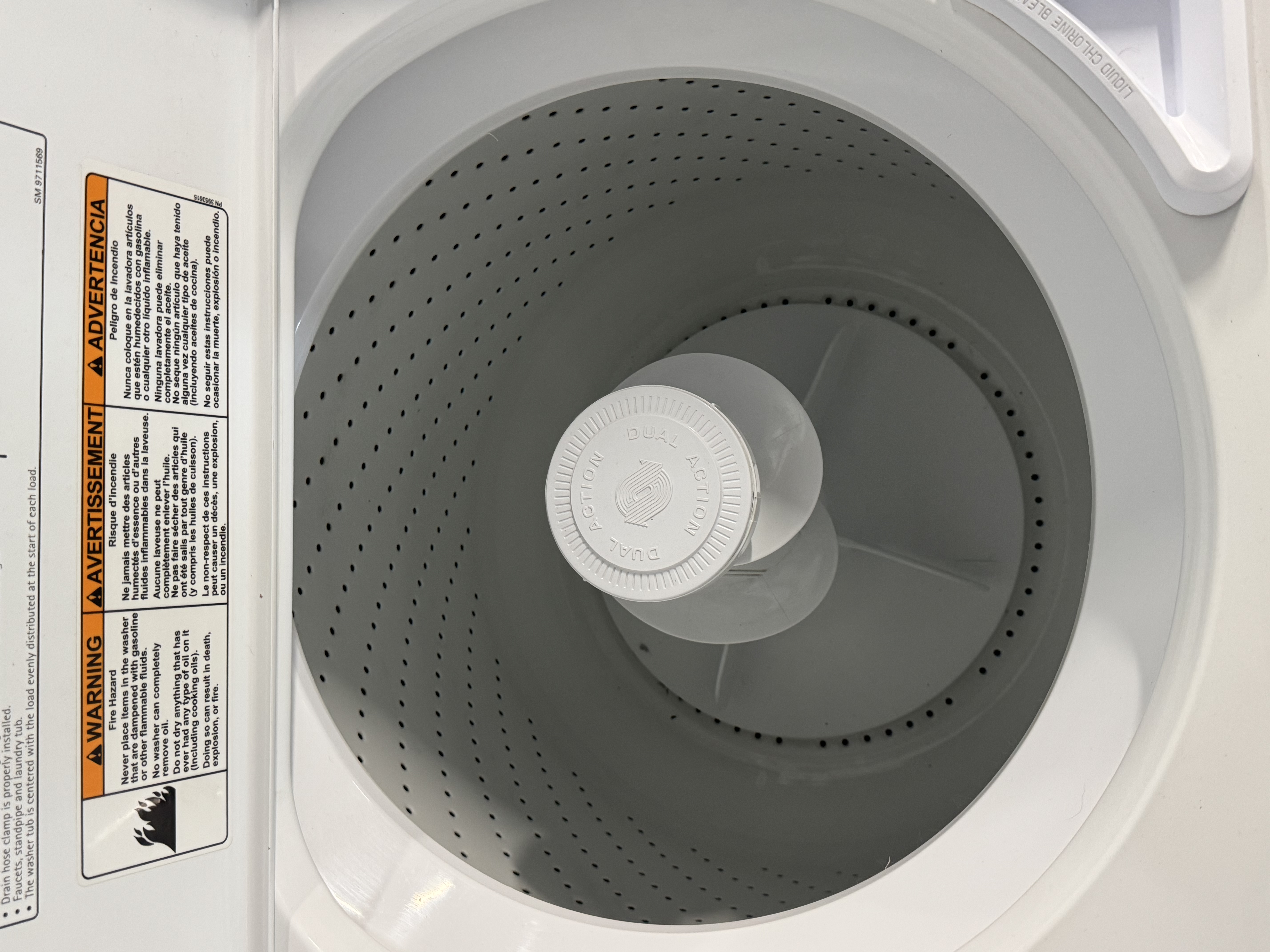 Kenmore Used Washer 110.26492503 Top Load 27