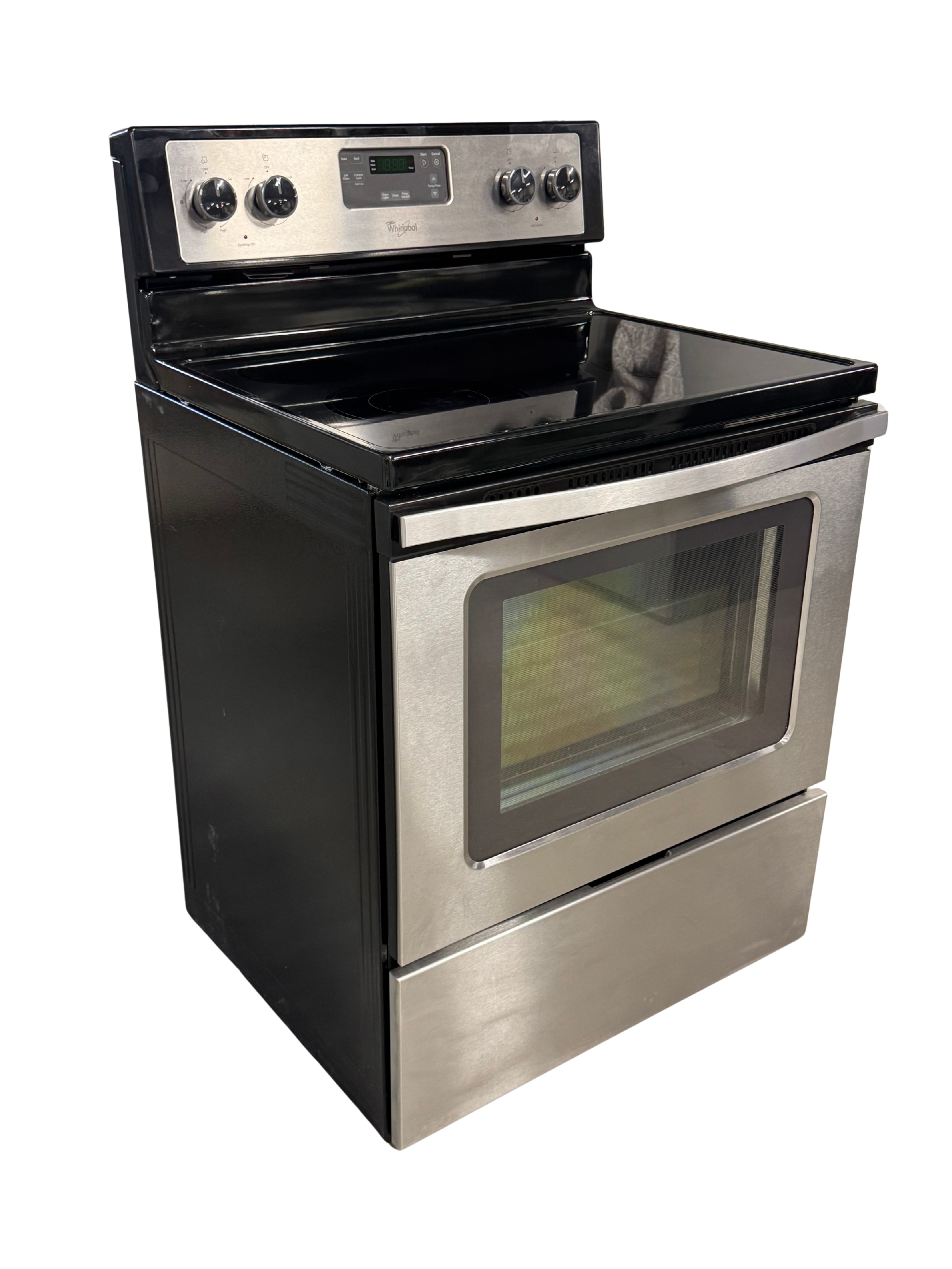 Whirlpool Used Stove  stainless YWFE510S0AS 30" 