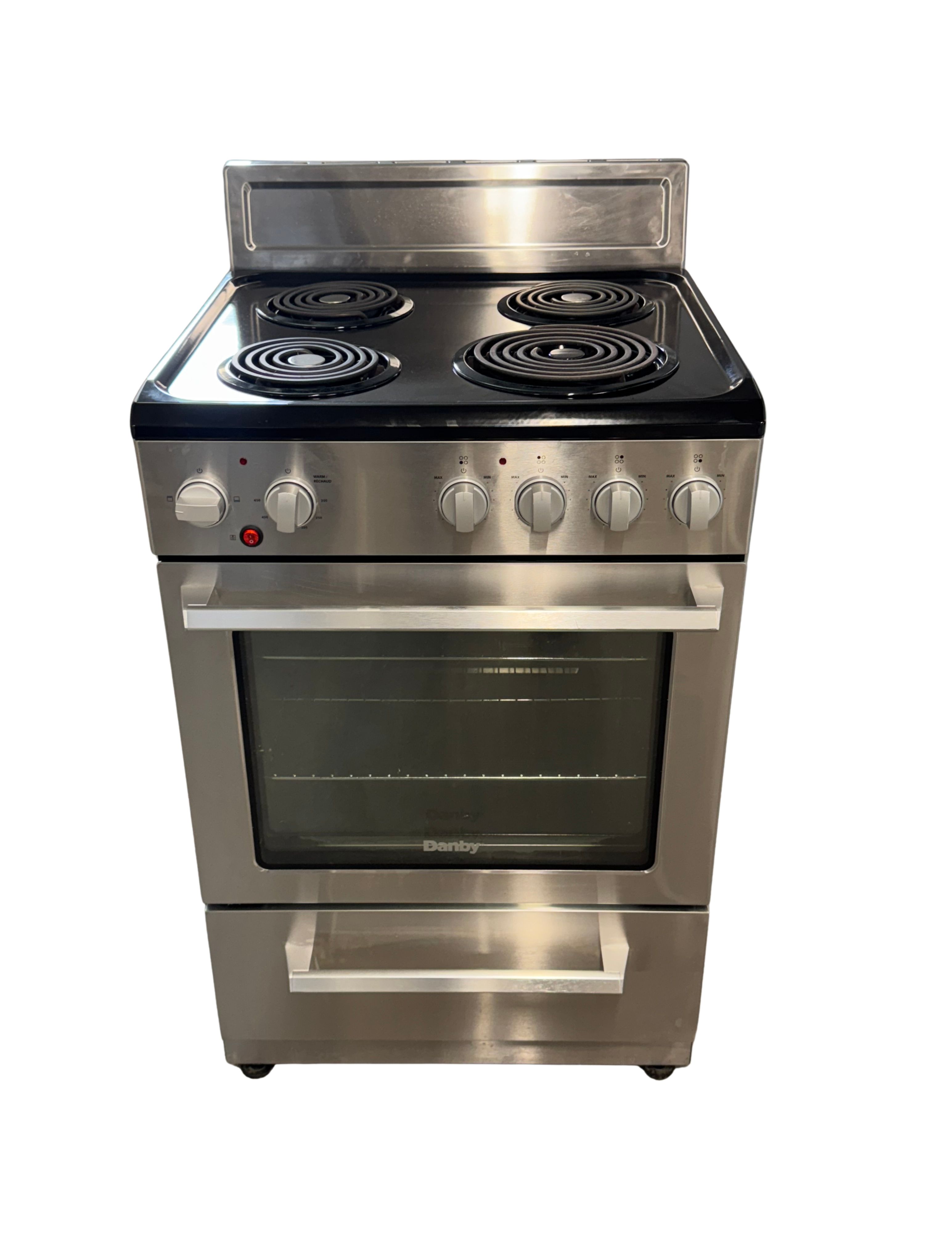 Danby Stove Coil  Stainless DERM240BSSC 24″ Used 