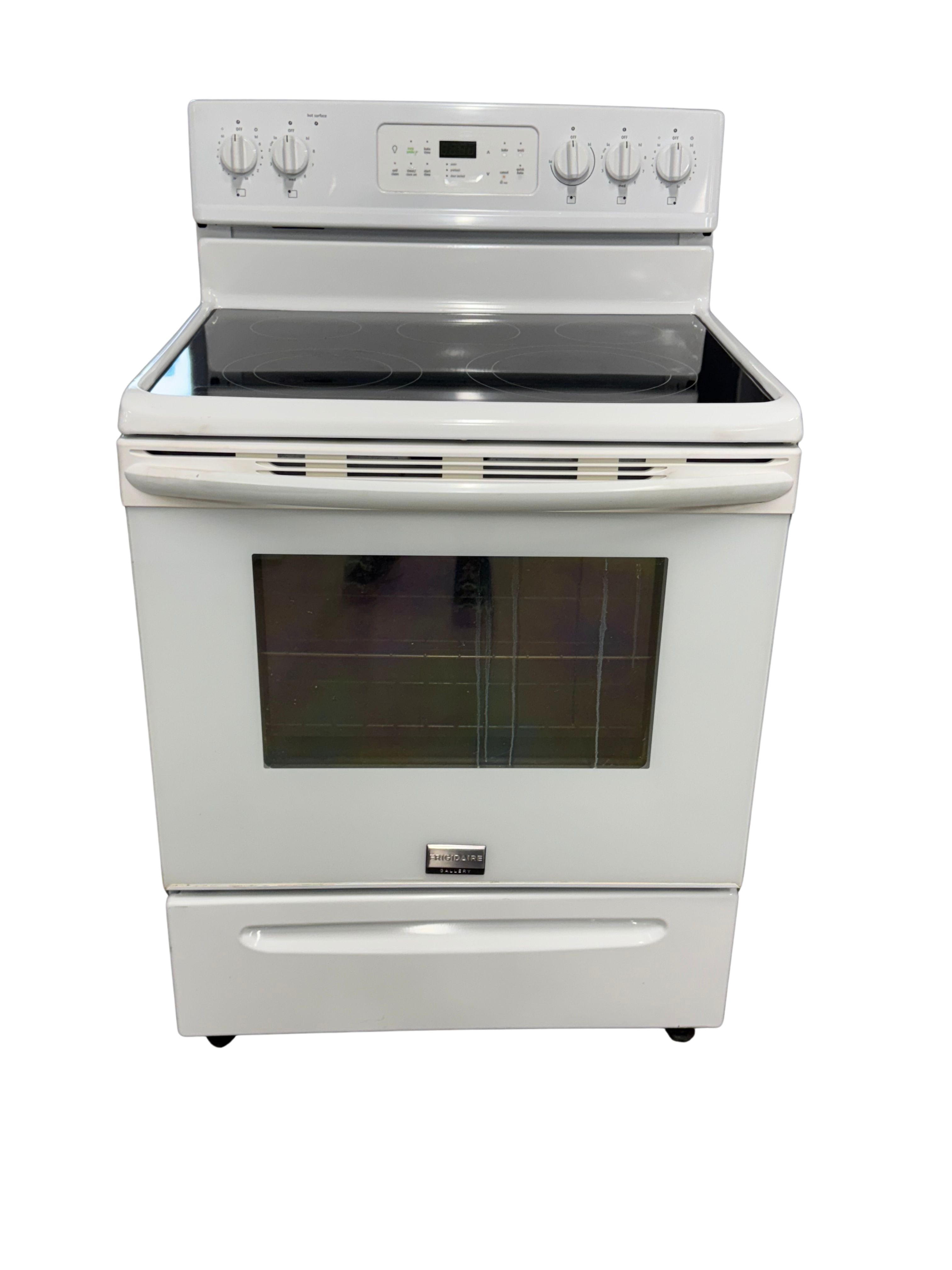 Frigidaire Gallery Stove Used  CGEF3032MWD 30"