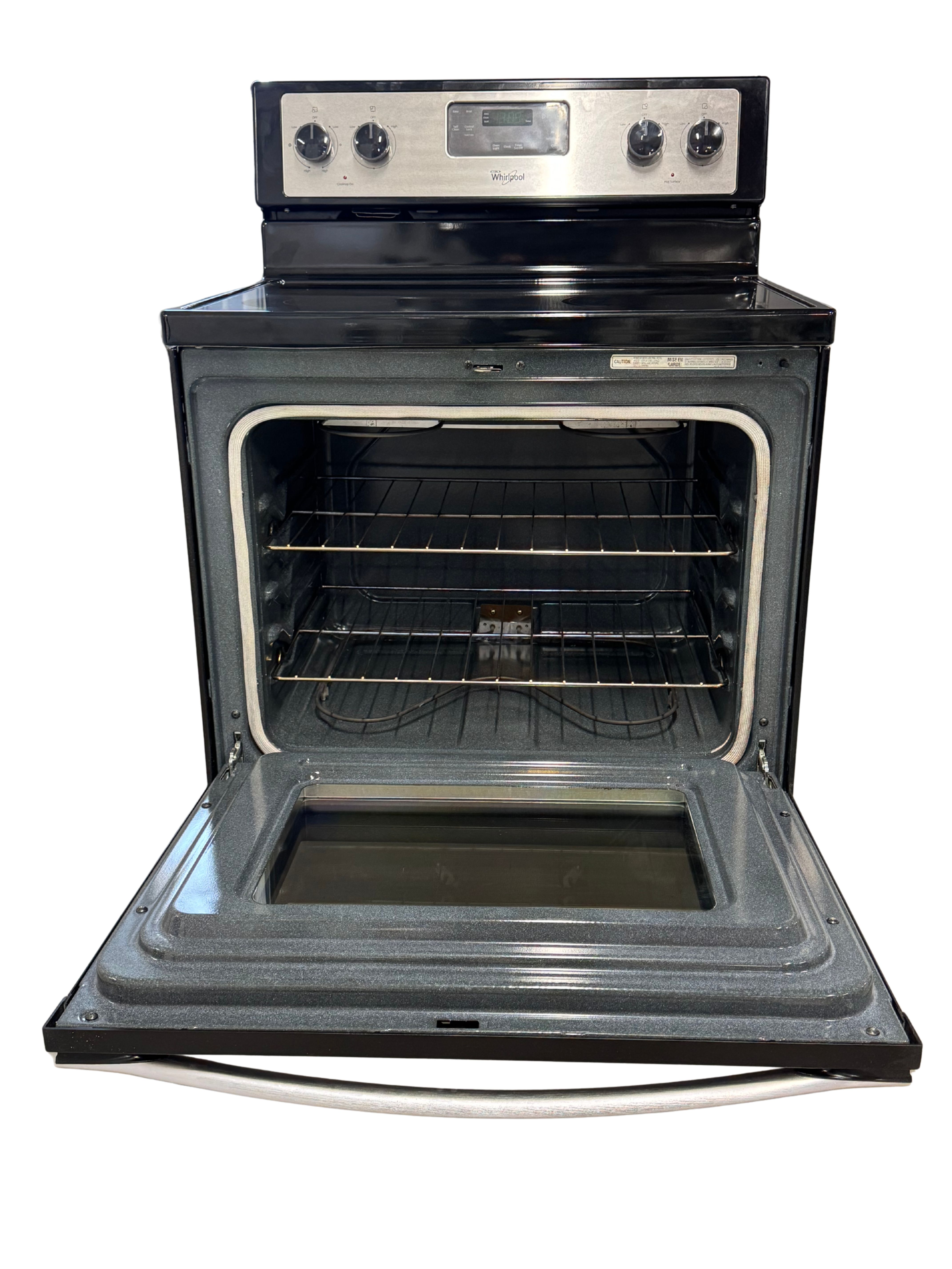 Whirlpool Used Stove  stainless YWFE510S0AS 30" 