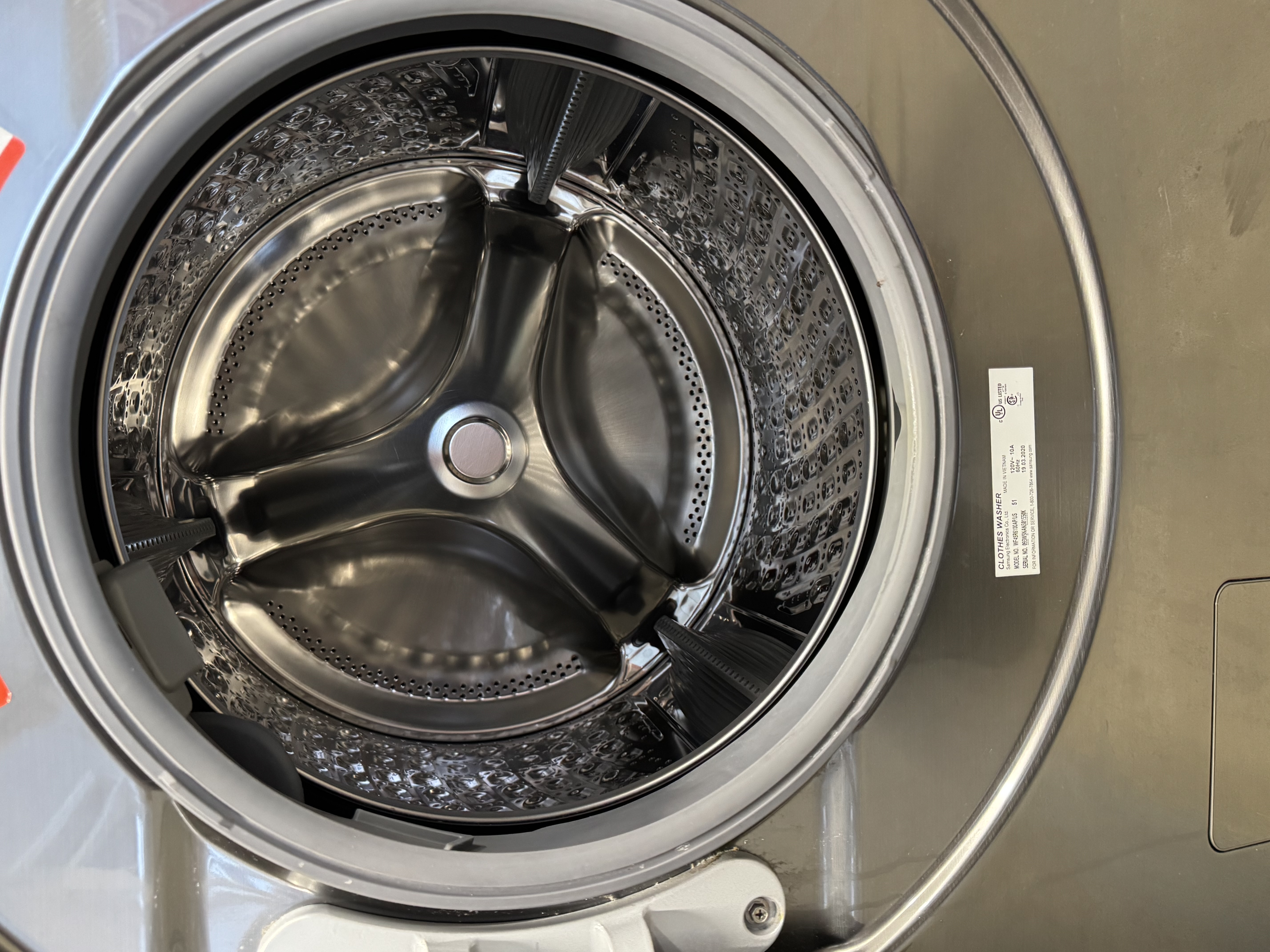 Samsung Used Washer WF45R6100AP 27"