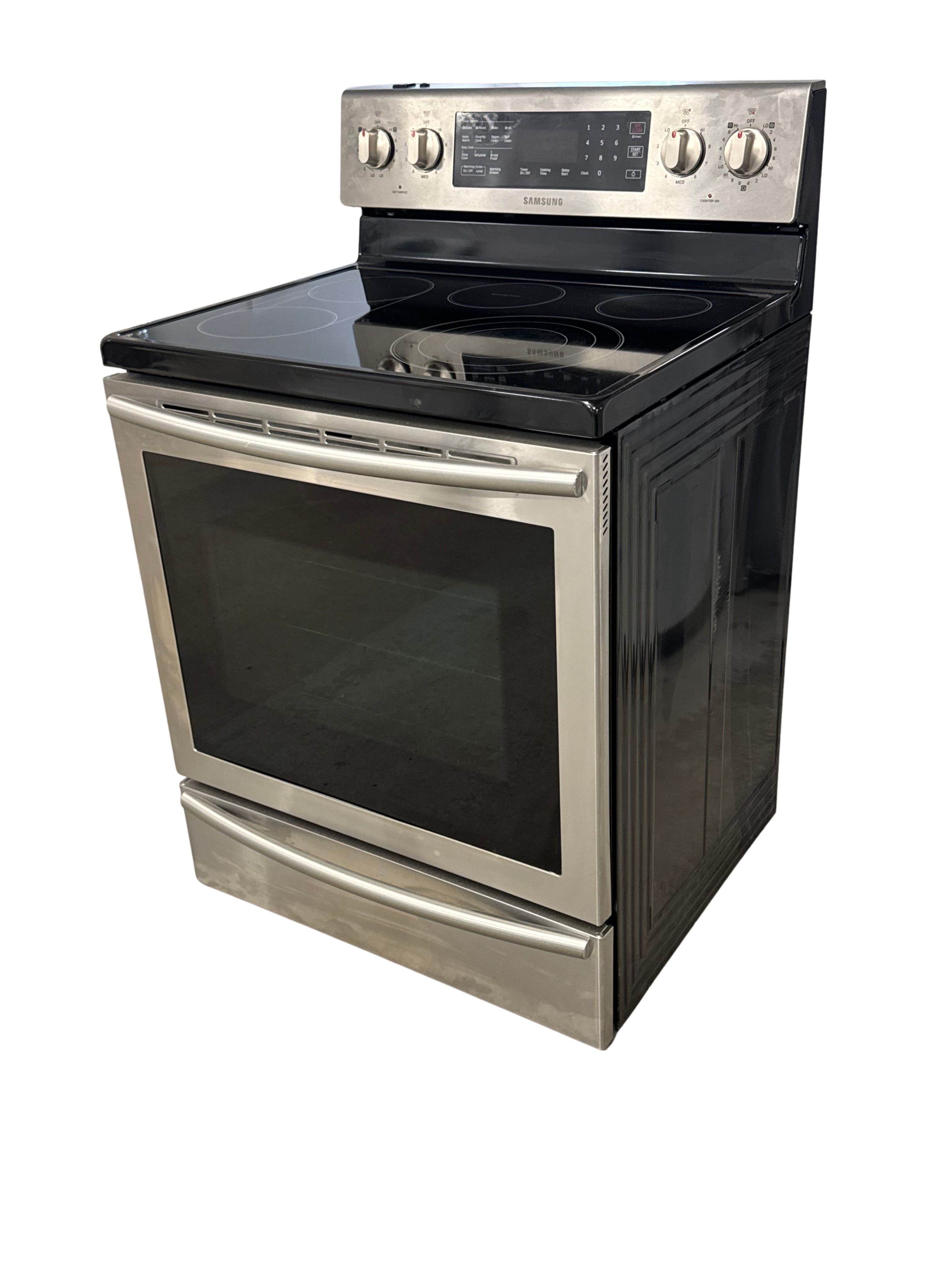 Samsung Stove Used Stainless NE59J7651WS  30" 
