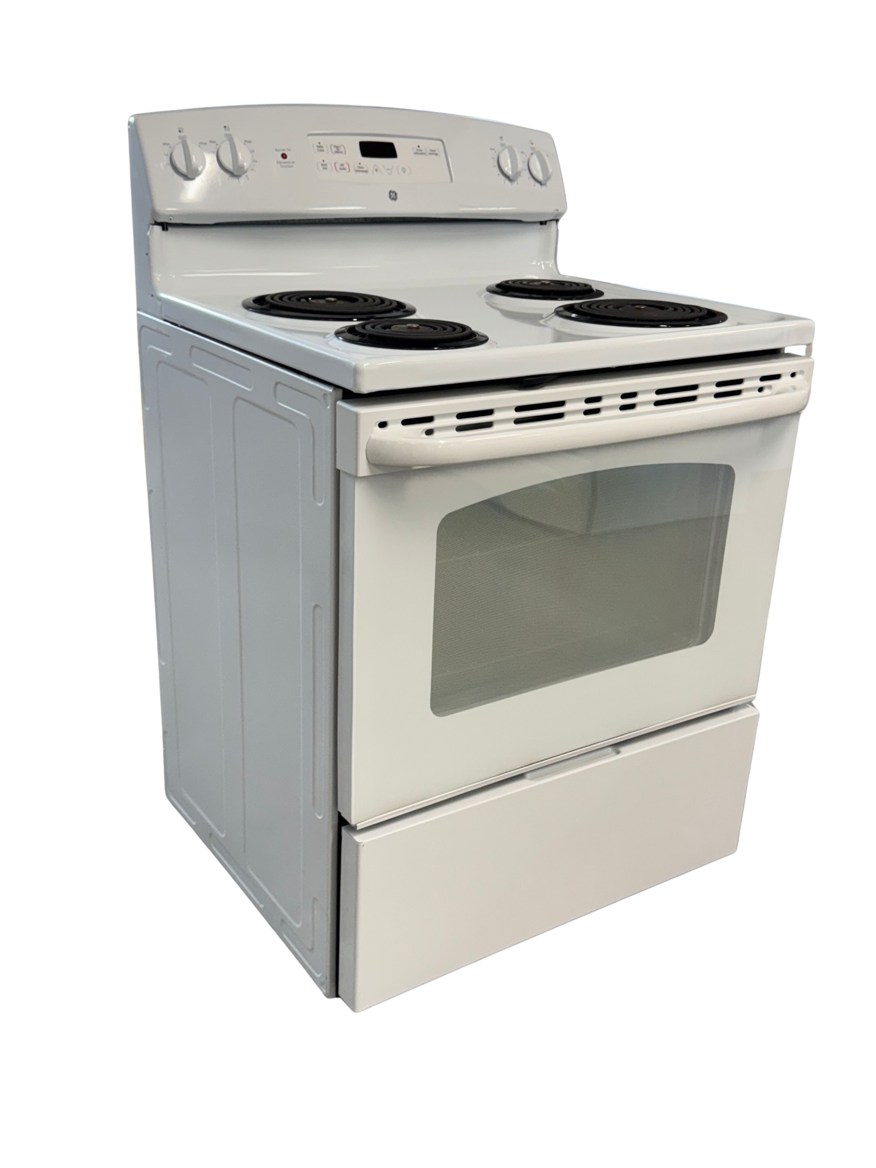 GE Stove JCBS240DMWW 30" 