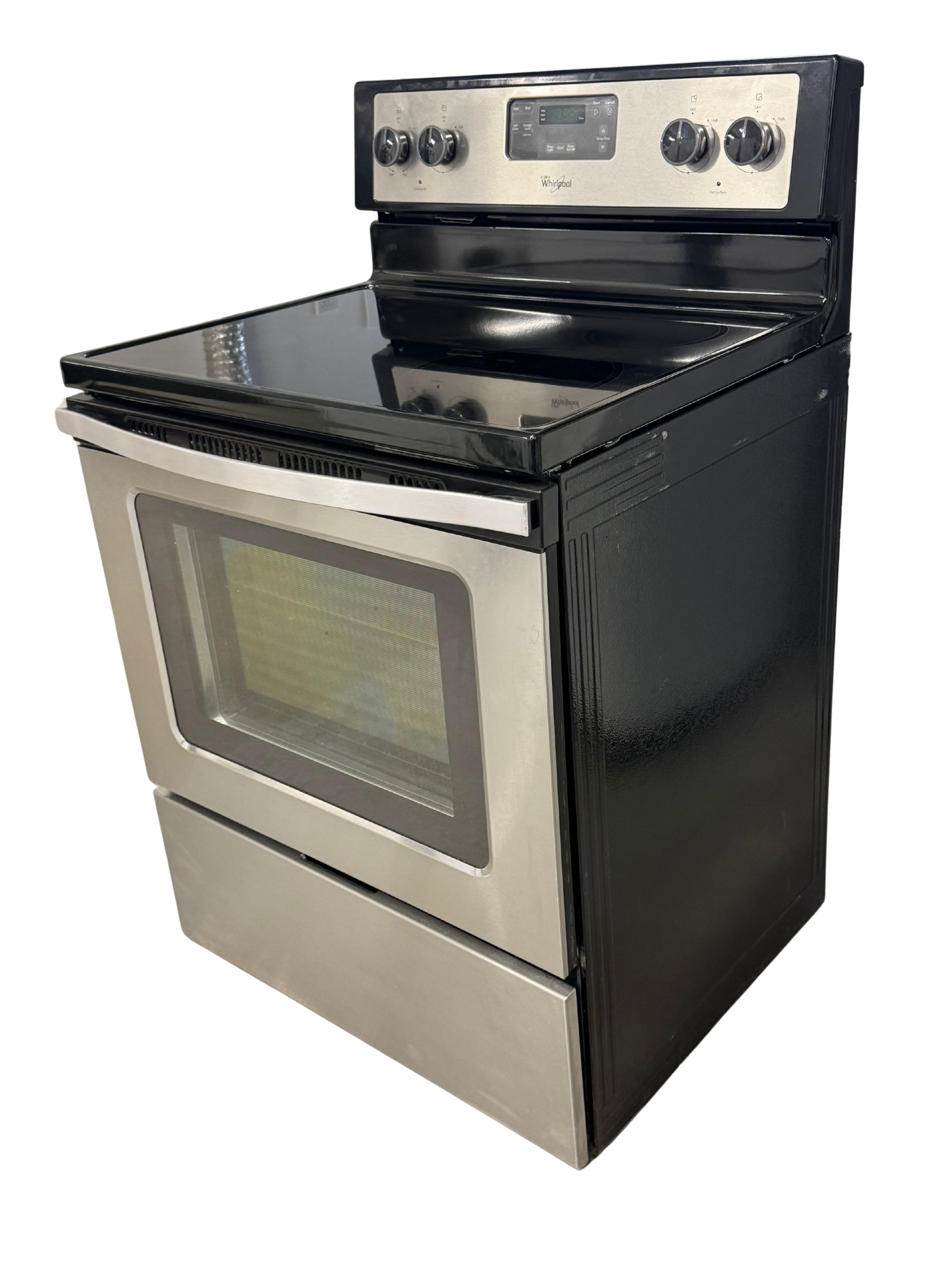 Whirlpool Used Stove  stainless YWFE510S0AS 30" 