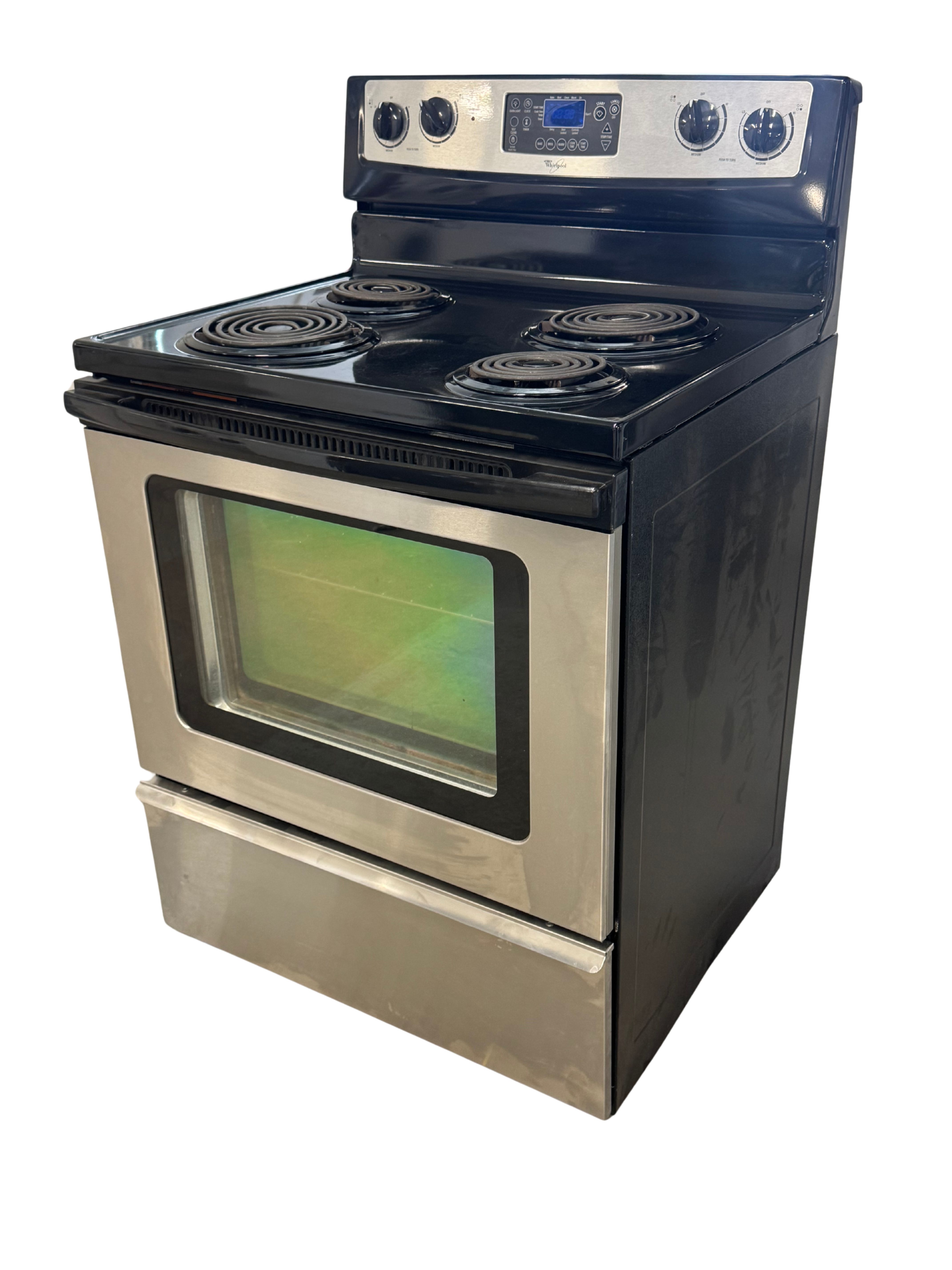 Whirlpool Stainless Stove Used Coil YRF263LXTS 30" 