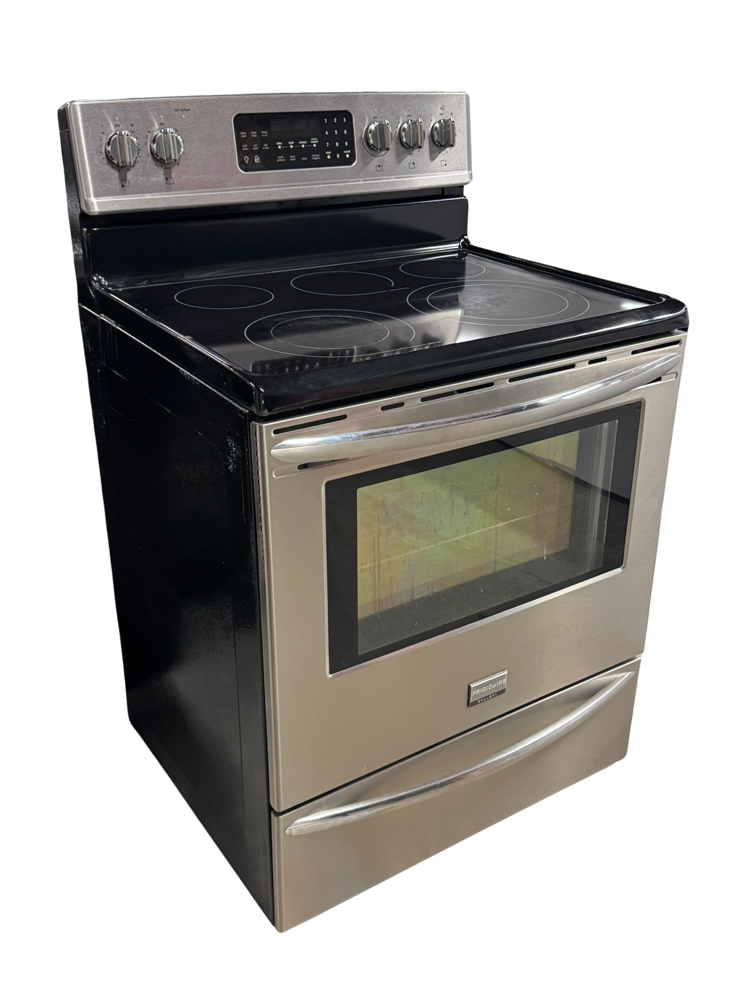 Frigidaire Gallery  Stove Stainless Used  CGEF3040PFB 30"