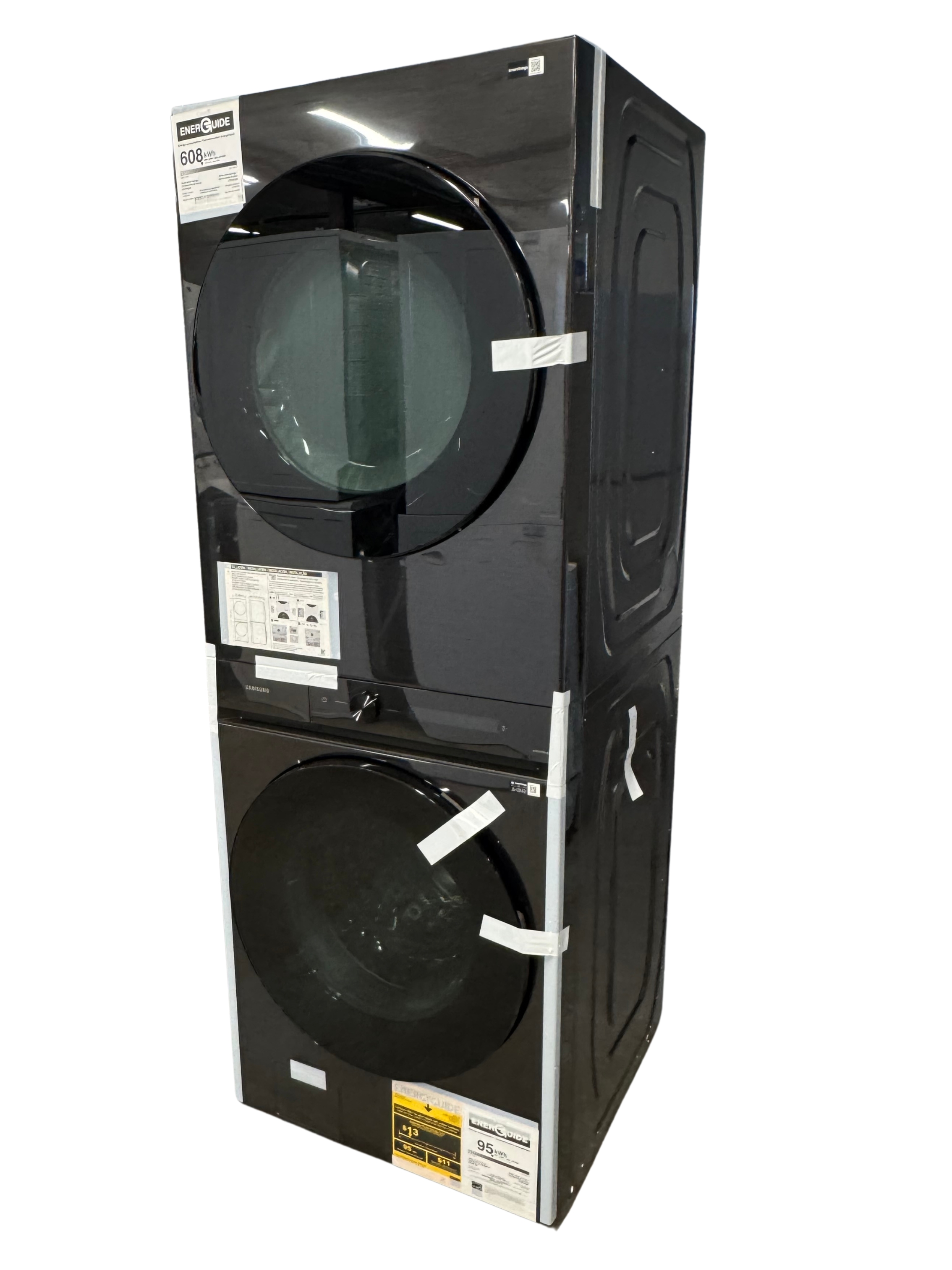 Samsung Tower Washer Dryer Black stainless WH46DBH550EVAC 27"