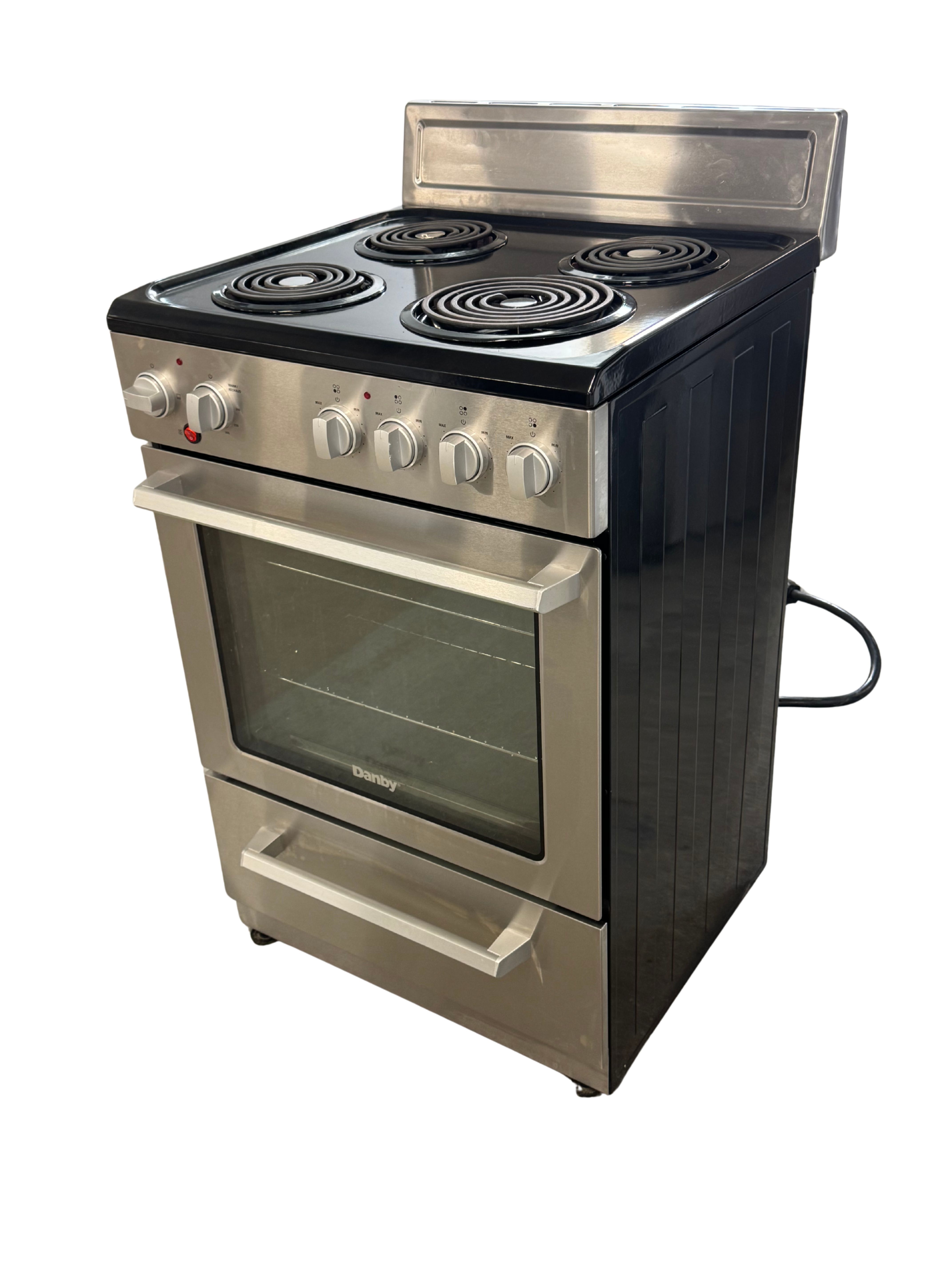 Danby Stove Coil  Stainless DERM240BSSC 24″ Used 