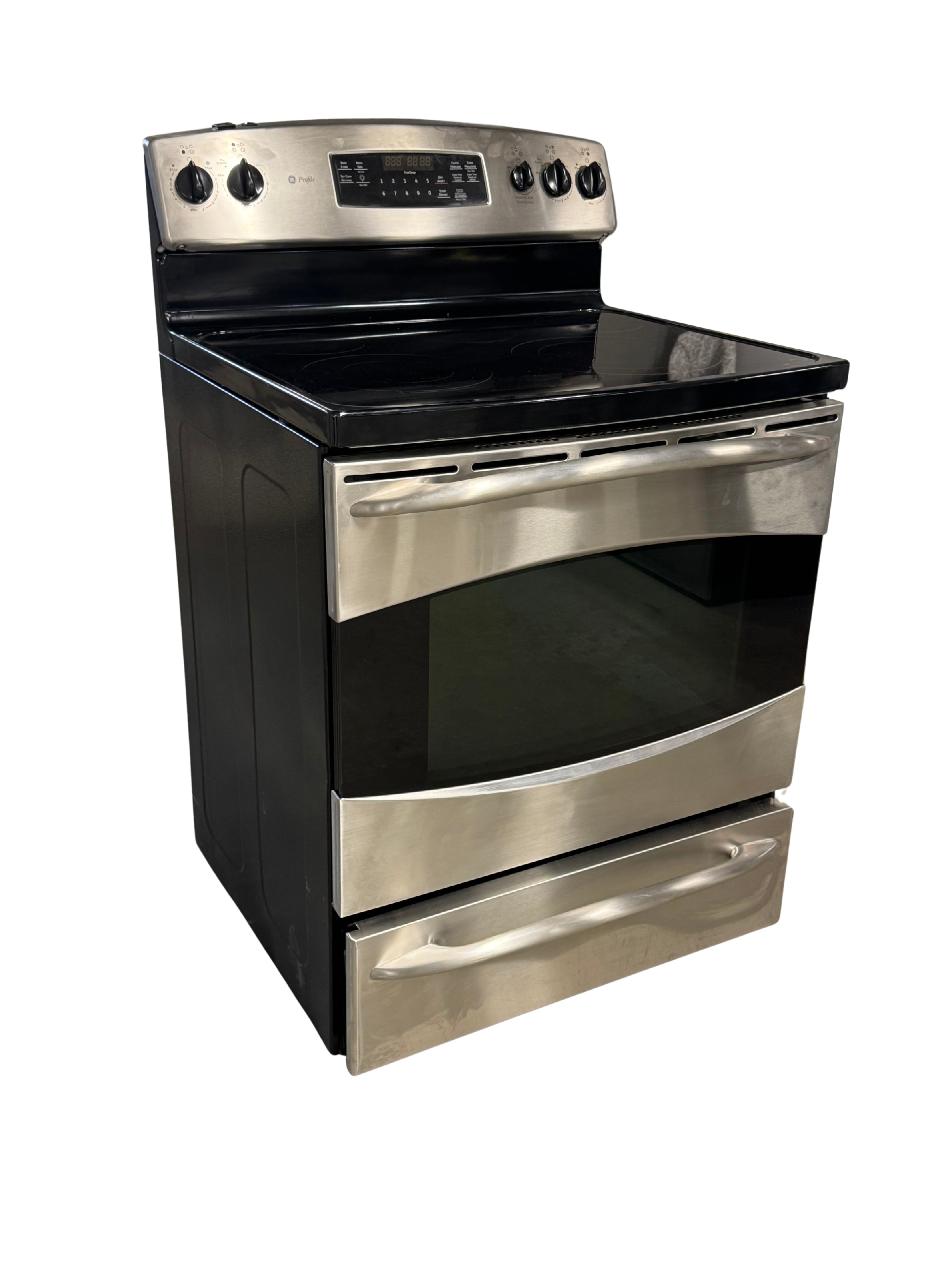 GE Used Stove Stainless PCB800SPSS 30" 