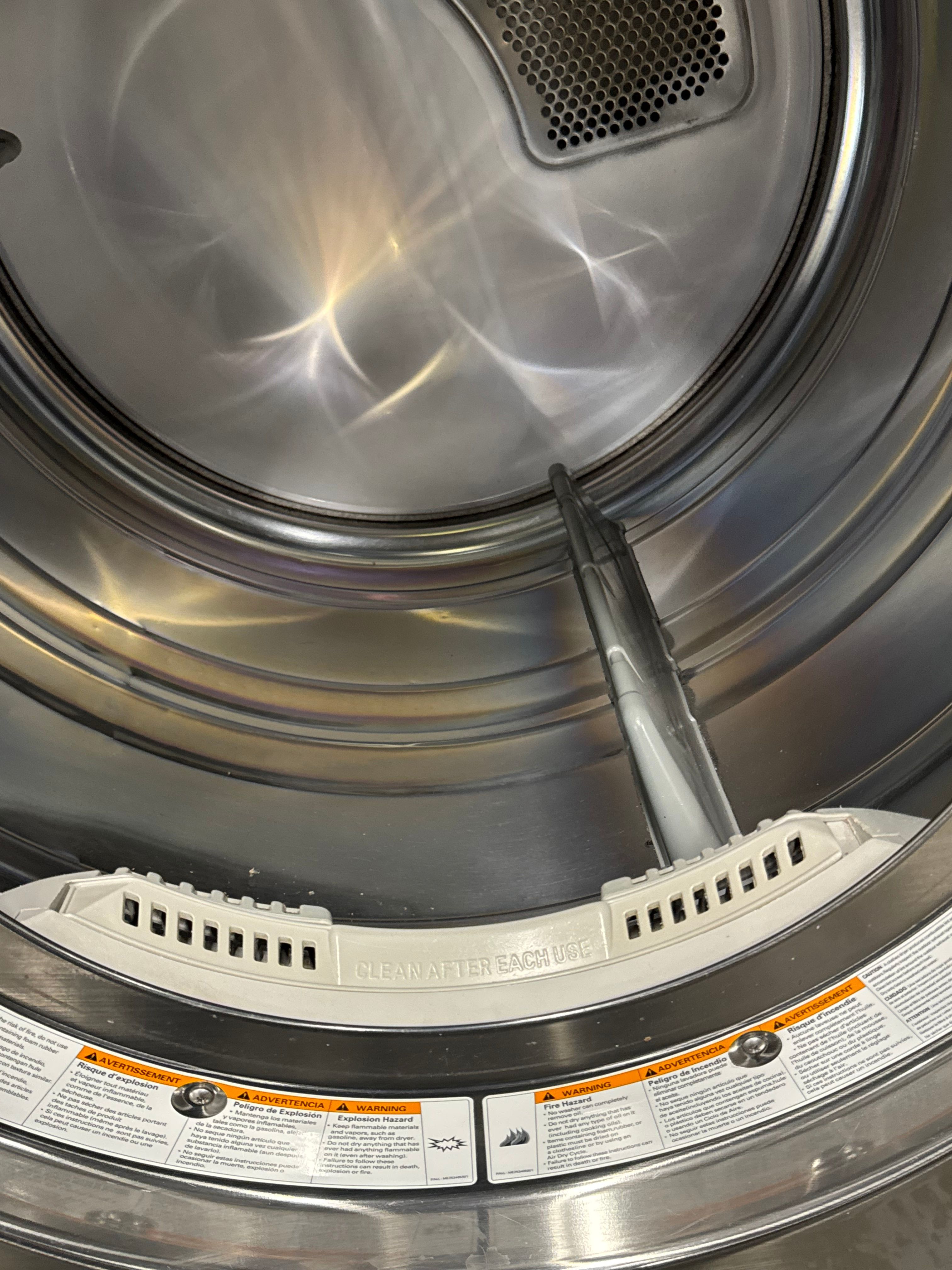 LG Dryer Stainless DLE3470W 27" 