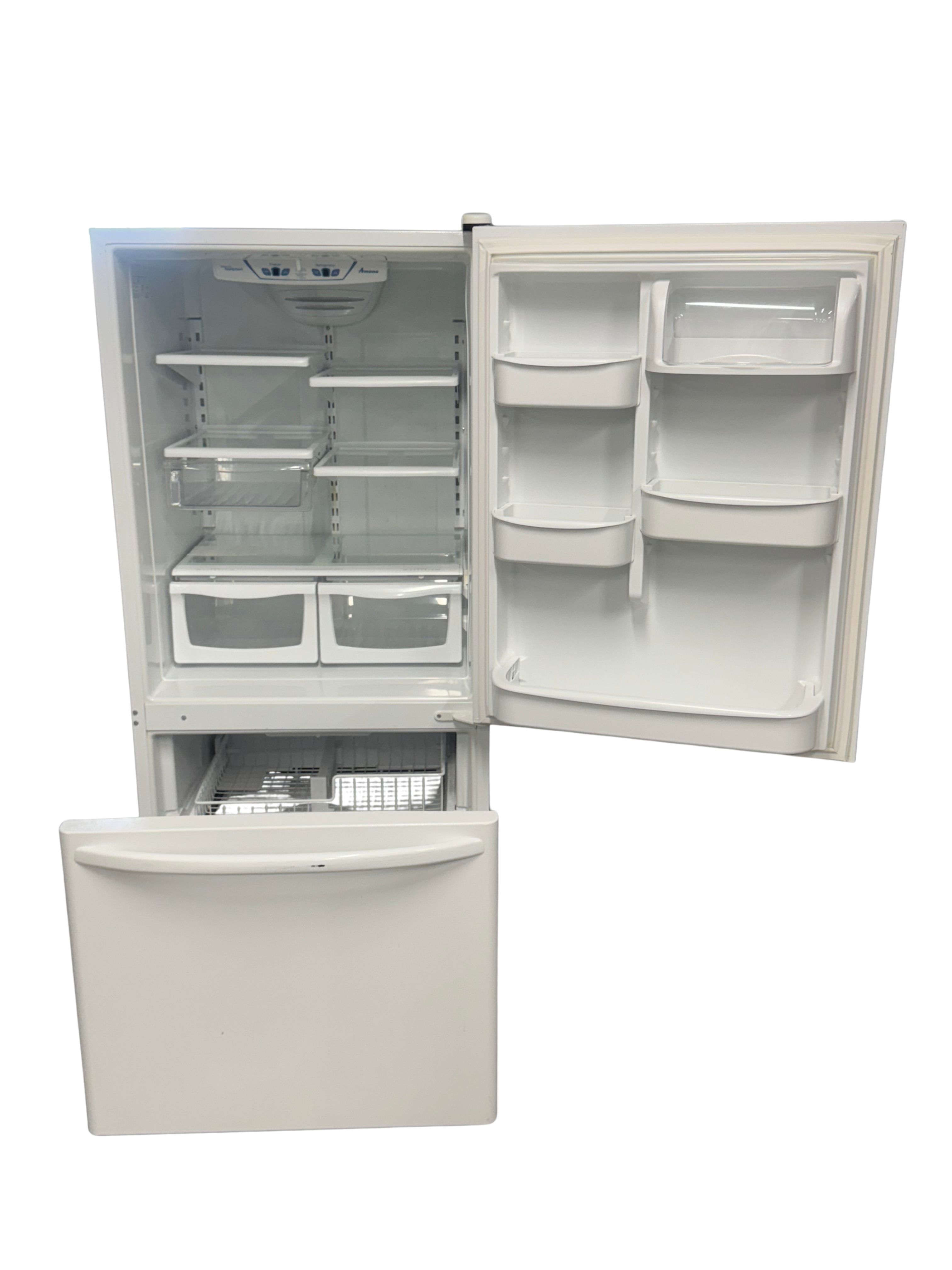 Amana Fridge white ABB1927VEW 30"