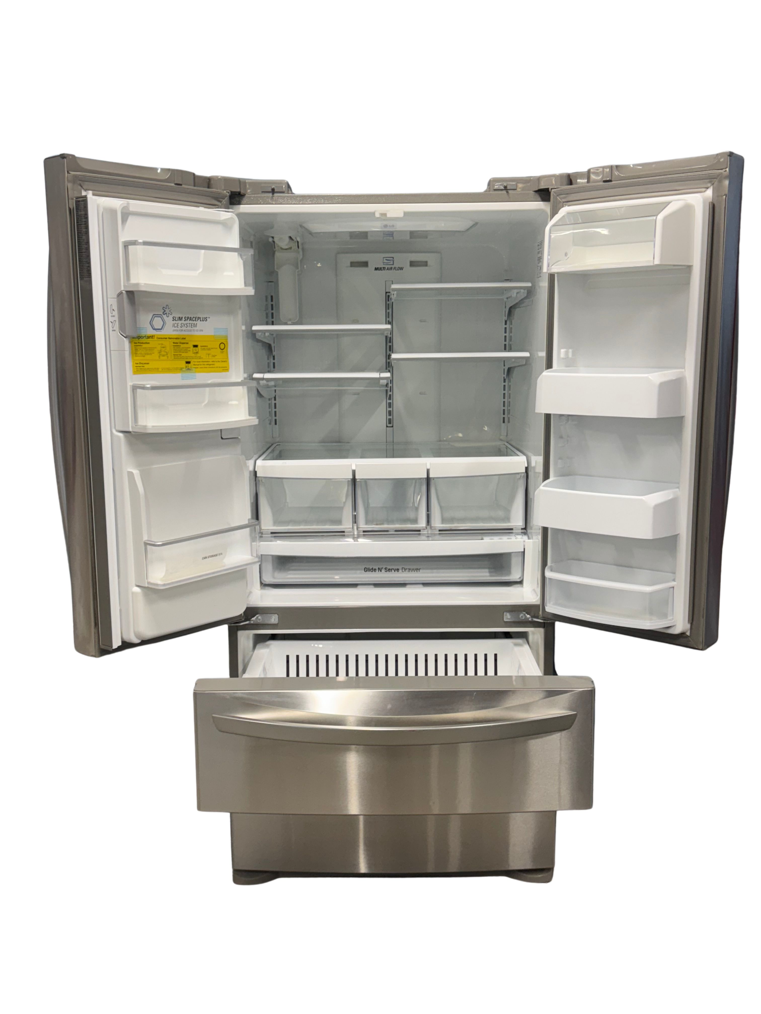 LG Stainless Fridge Used SLMX25988ST 33" 