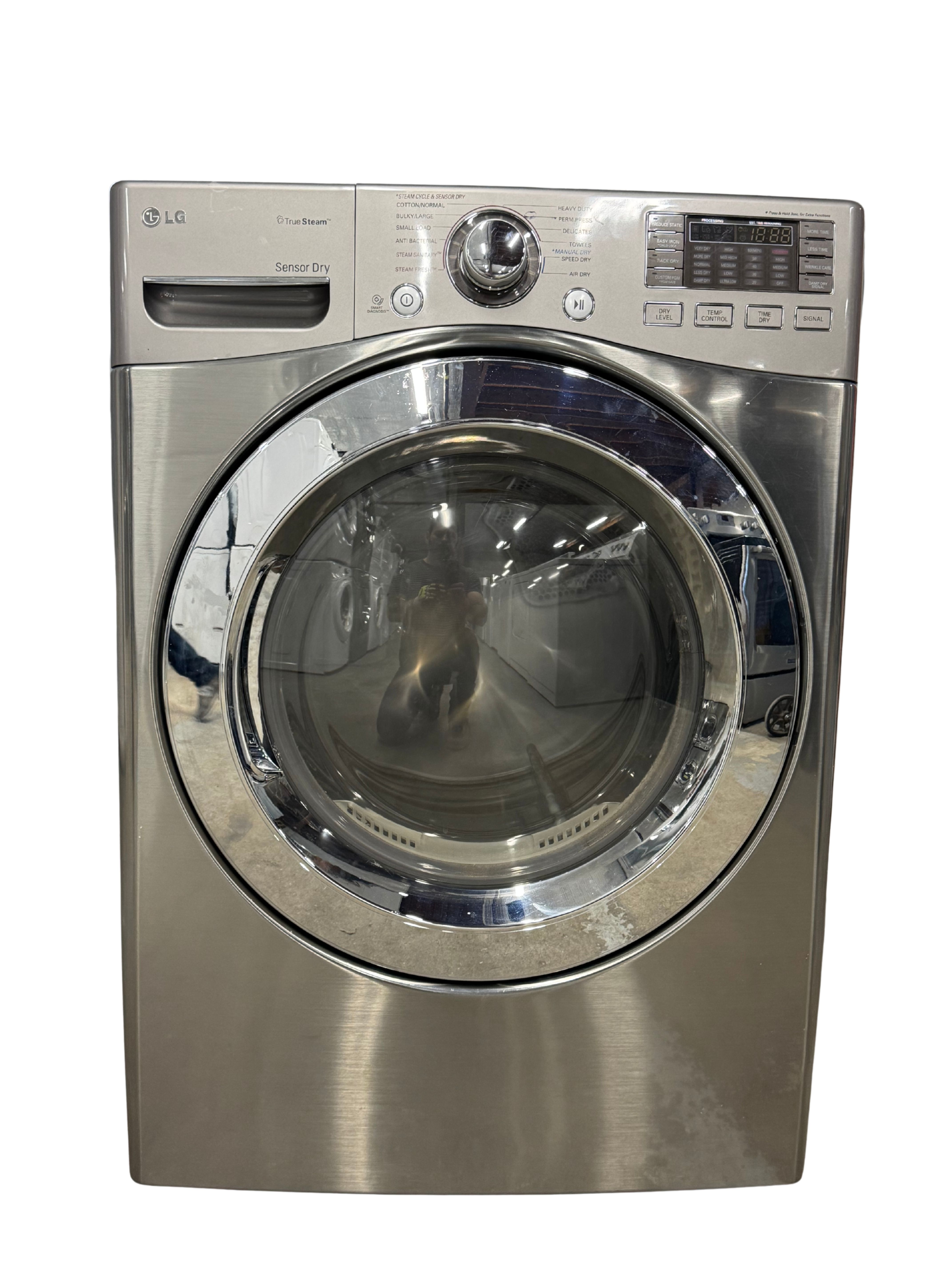 LG Dryer Stainless DLE3470W 27" 