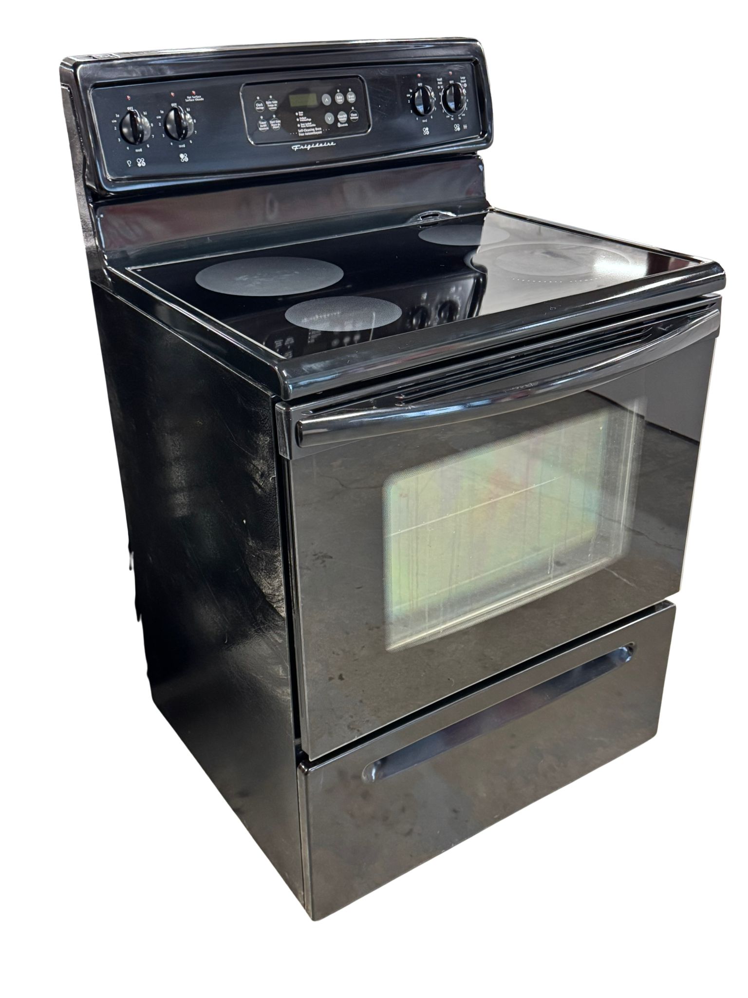 Frigidaire Black Stove Used CFEF372EB 30"