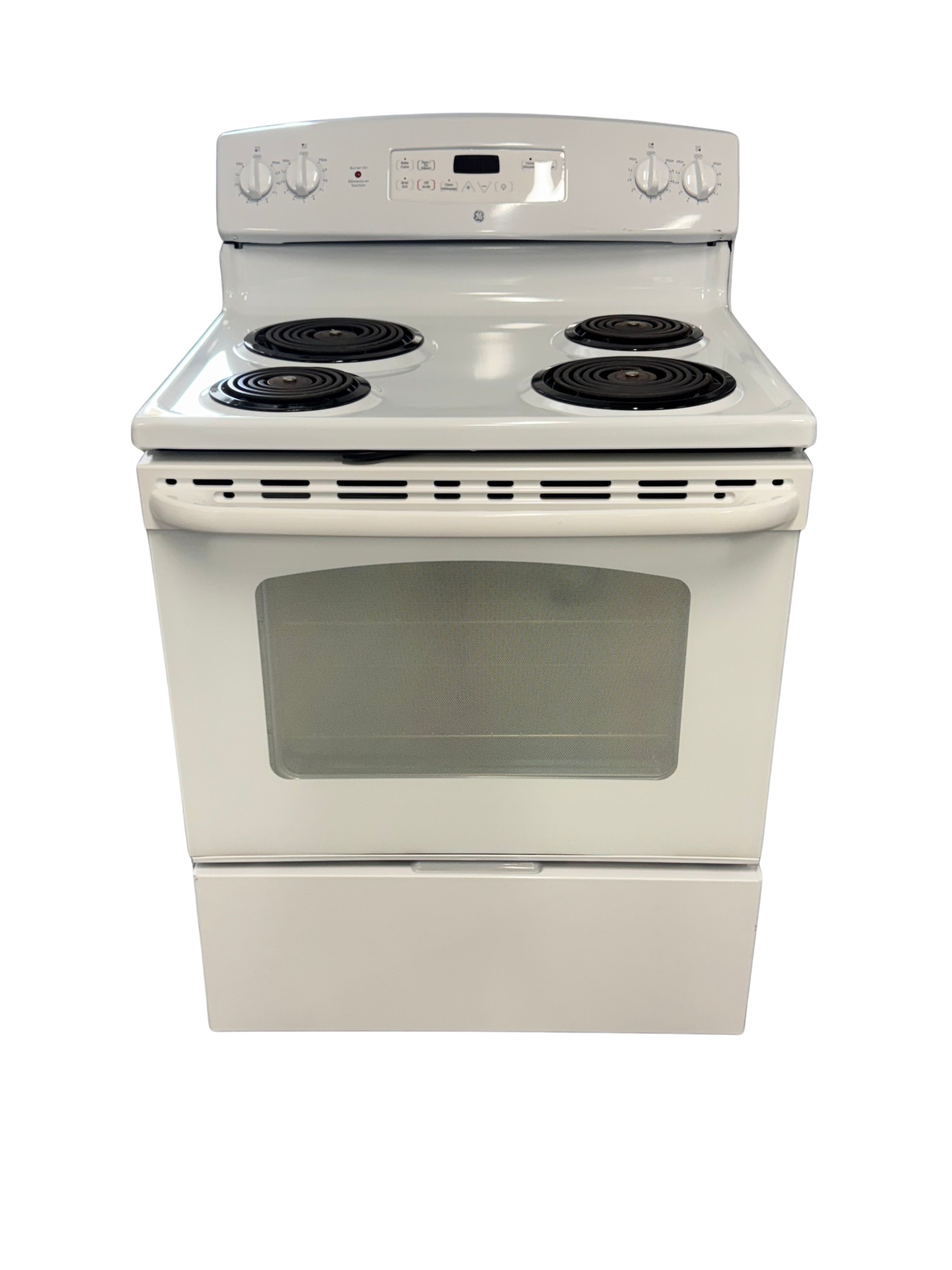 GE Stove JCBS240DMWW 30" 