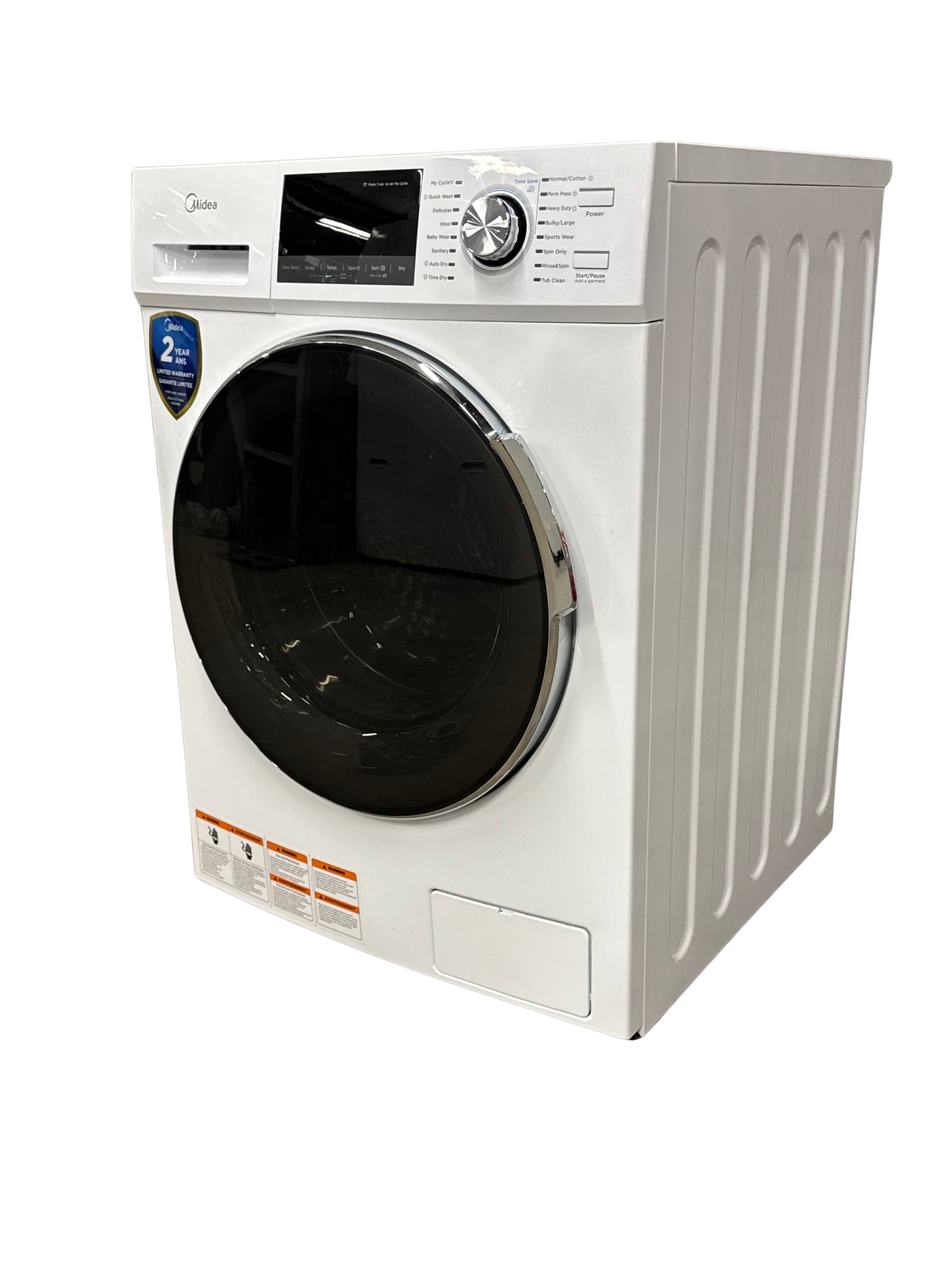 Midea All in one Washer Dryer Combination MLC31N5AWW  24"