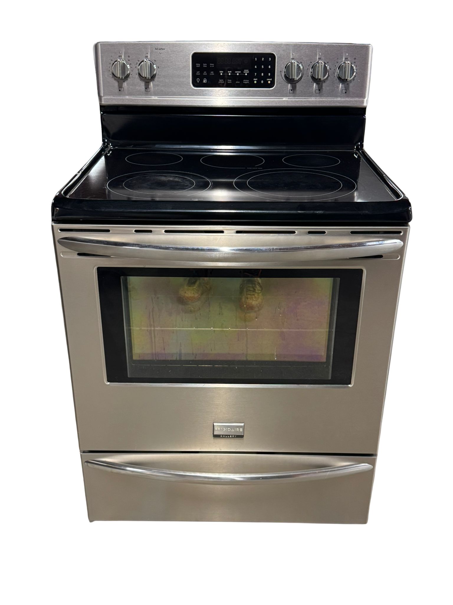 Frigidaire Gallery  Stove Stainless Used  CGEF3040PFB 30"