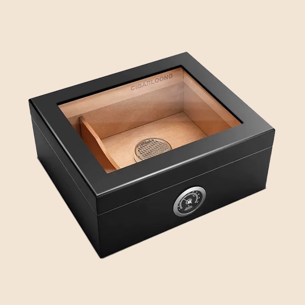 Ispaniško kedro medžio cigarų humidoras