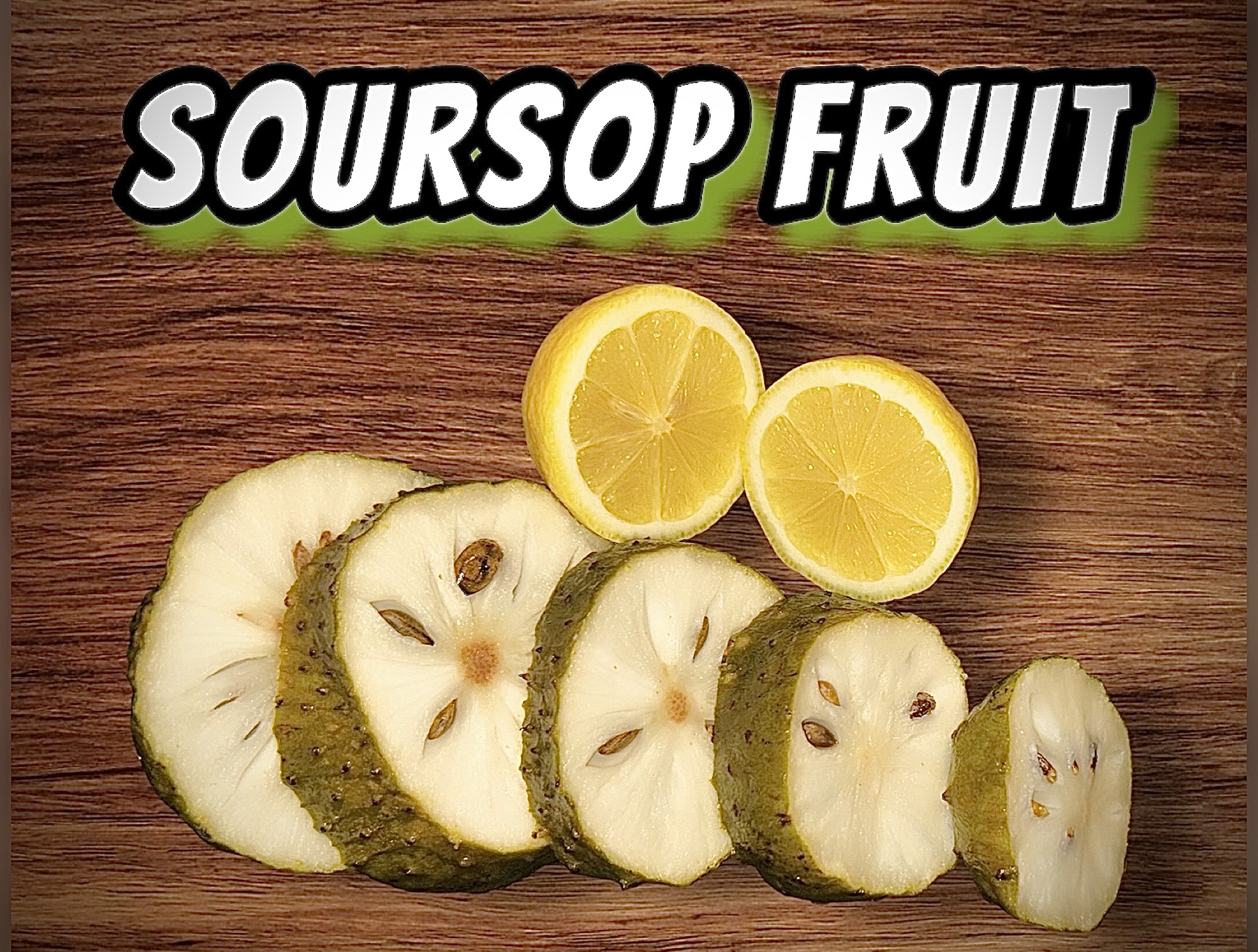 Whole Soursop Fruit Large Size 1.5-2 Pounds