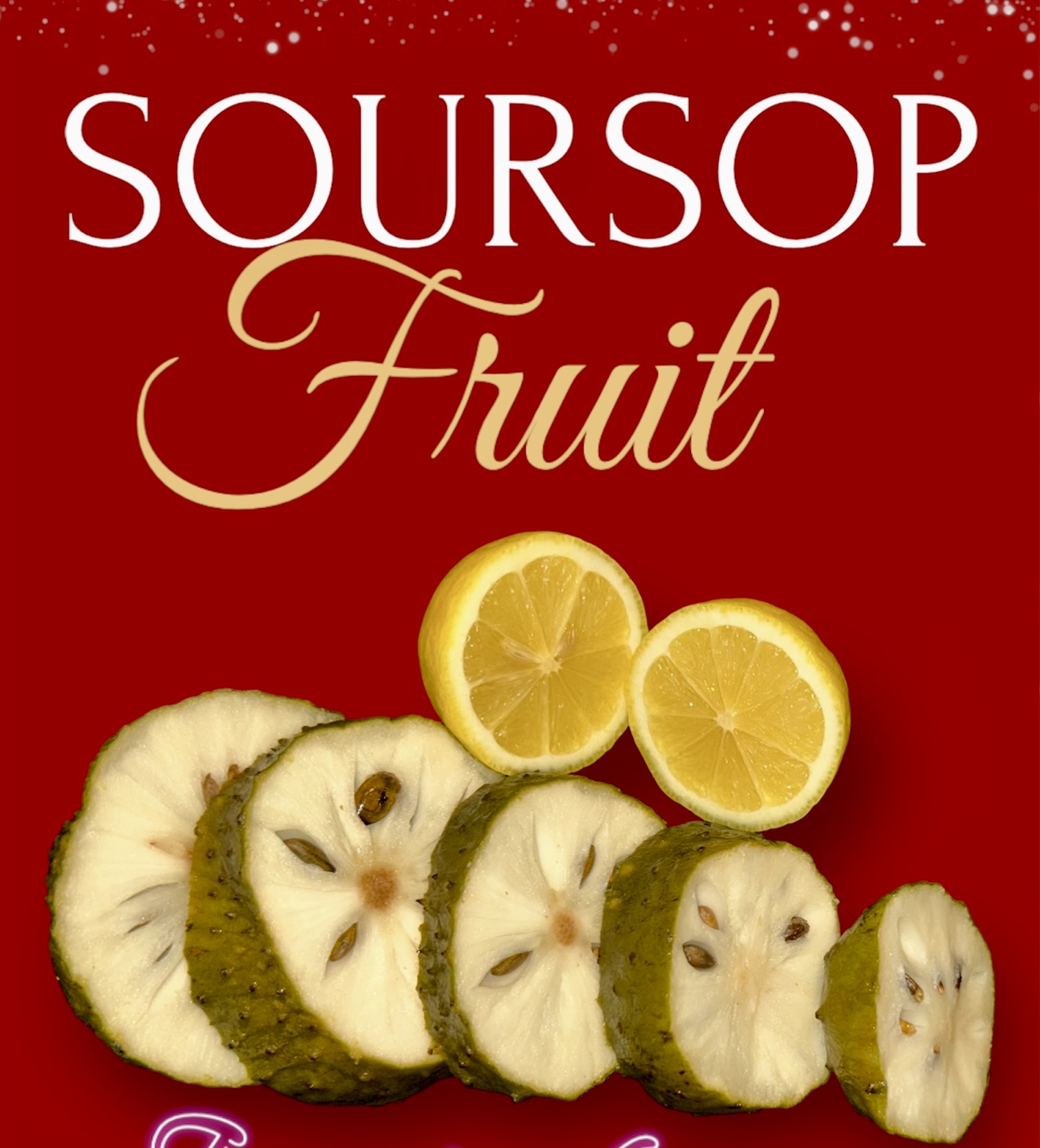 Whole Soursop Fruit Large Size 1.5-2 Pounds