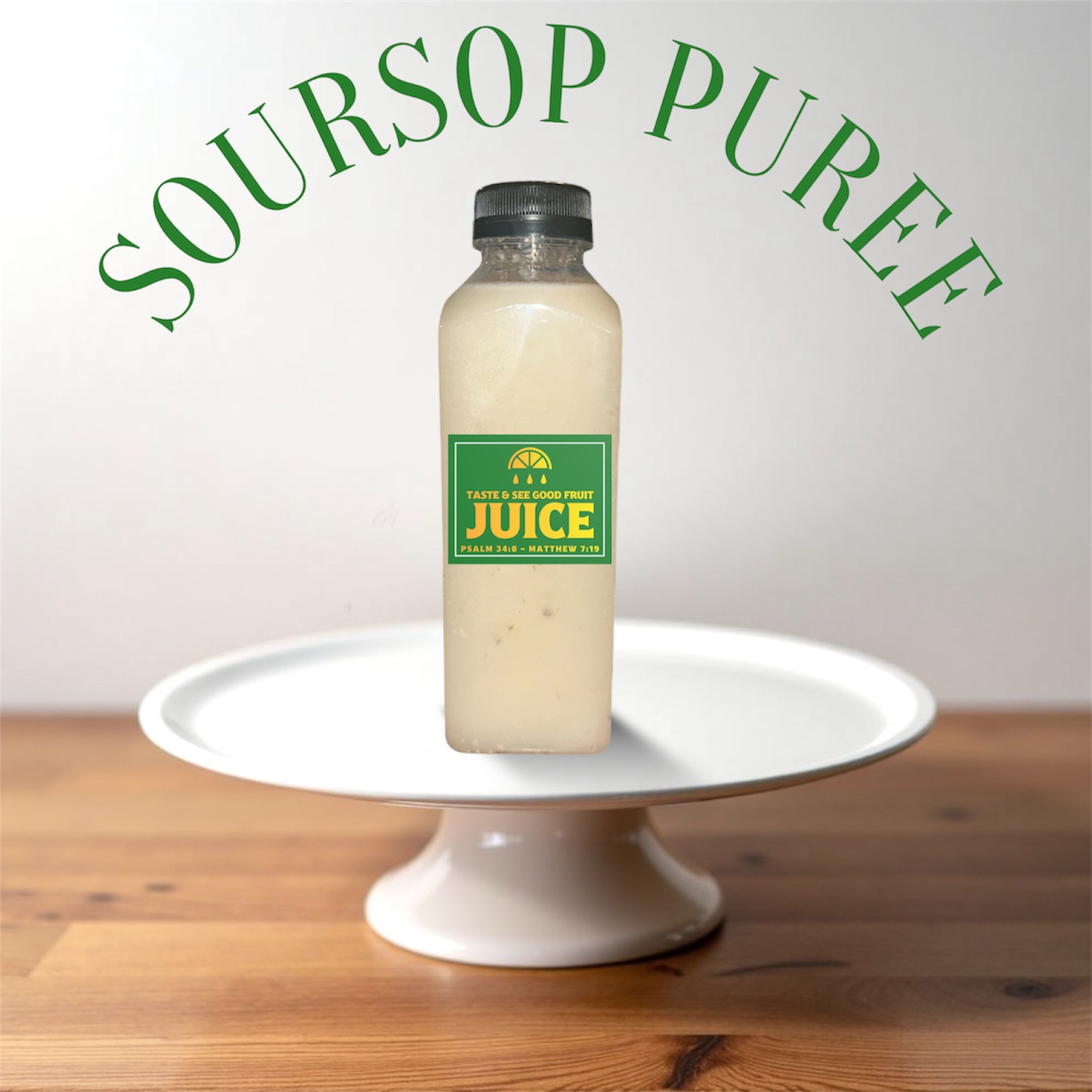 16oz Soursop Puree pouch