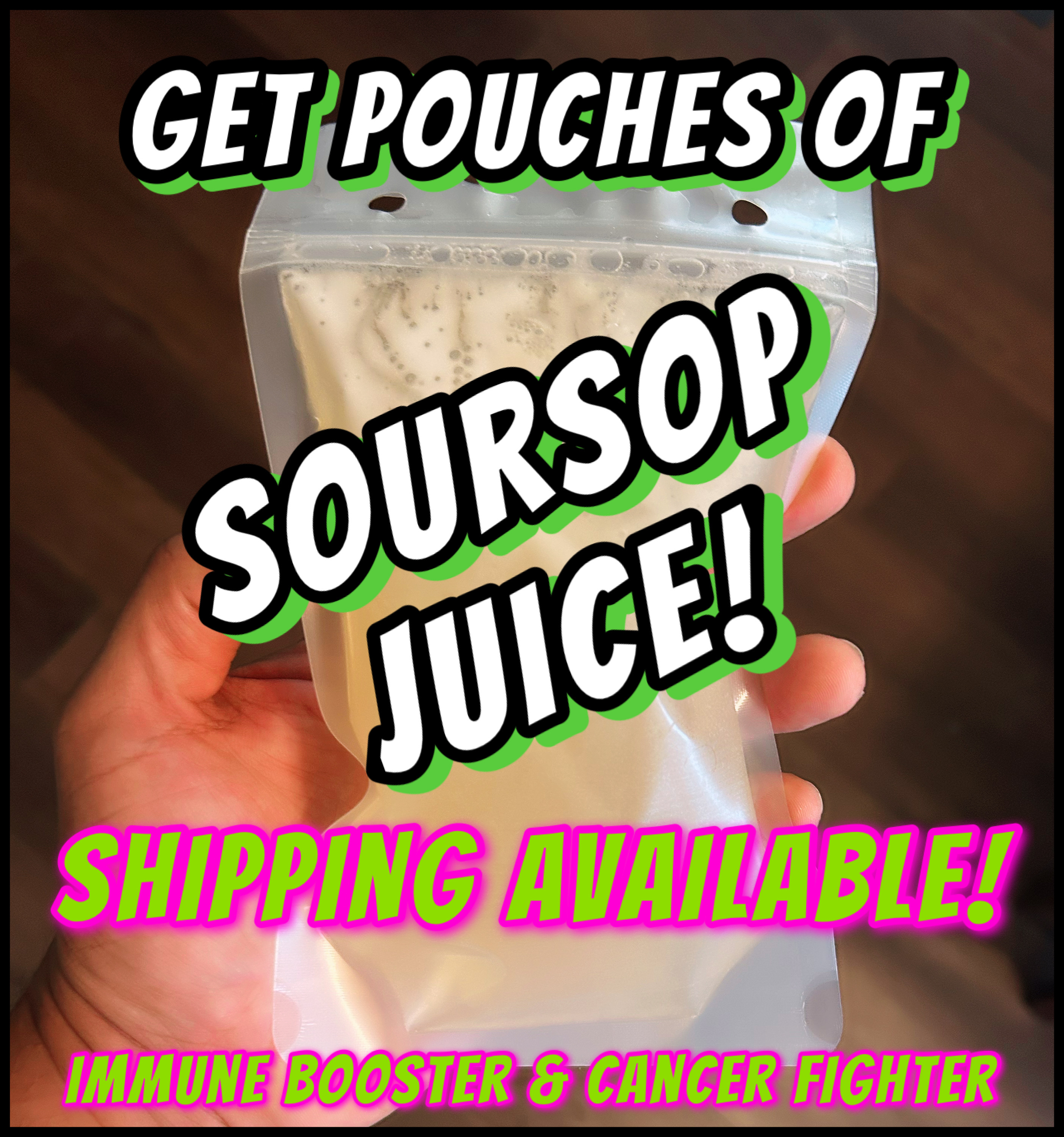 Soursop Lemonade 16oz Pouch