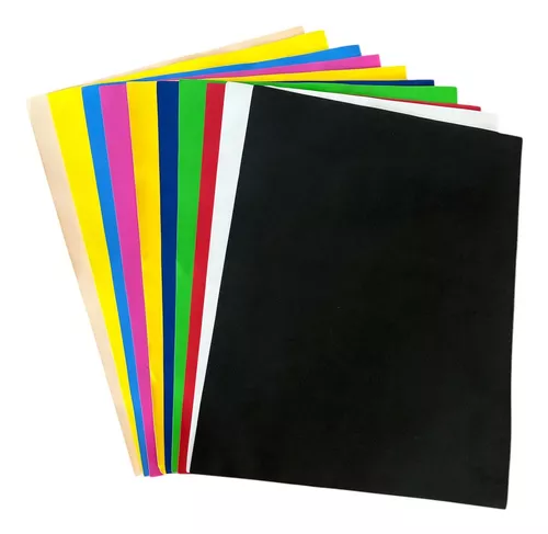 FOAMY LISO TAMAÑO PLIEGO CON 10 PZS.