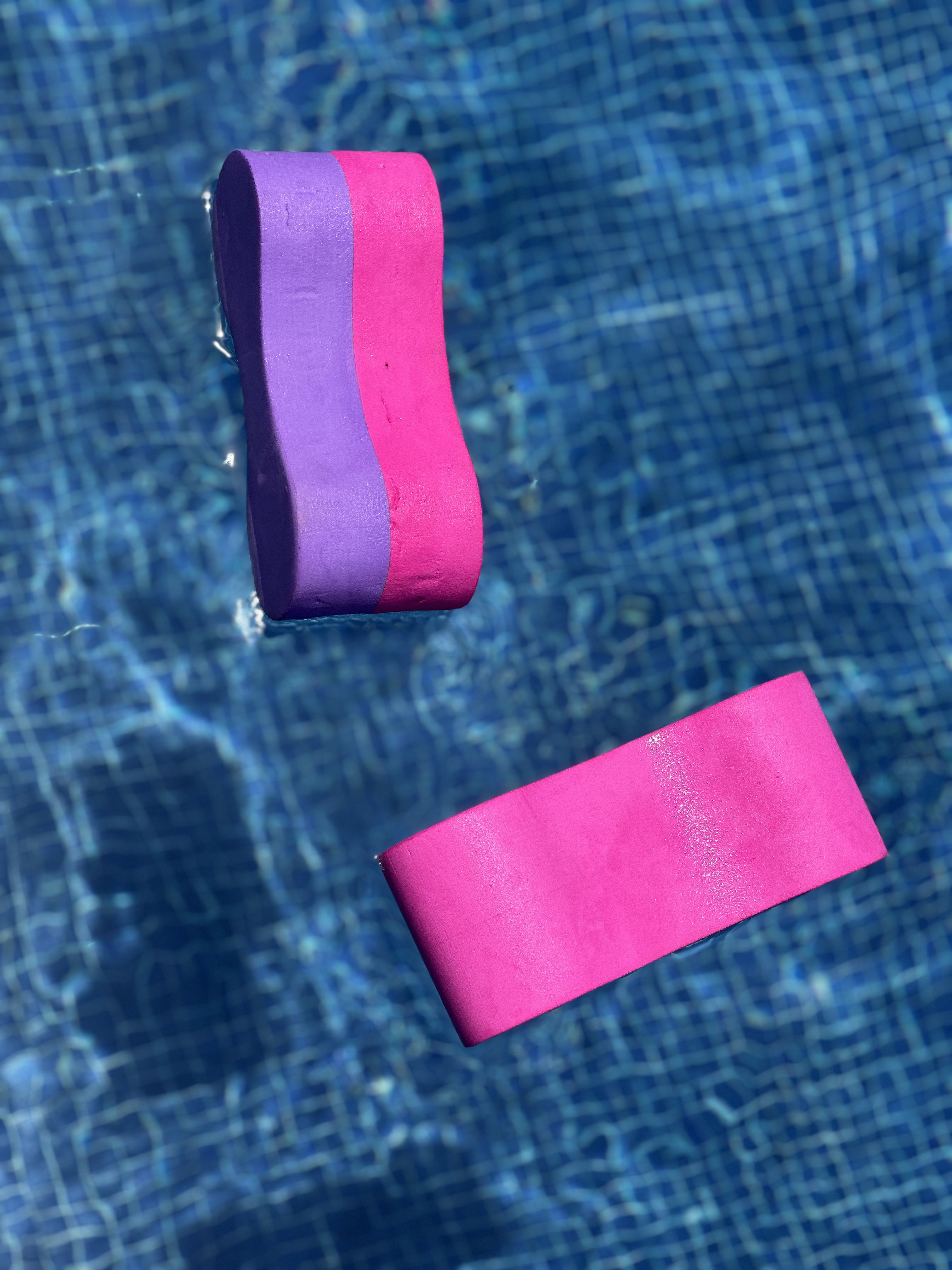 Flotador De Natación Pool Buoy Espesor 100mm Rosa