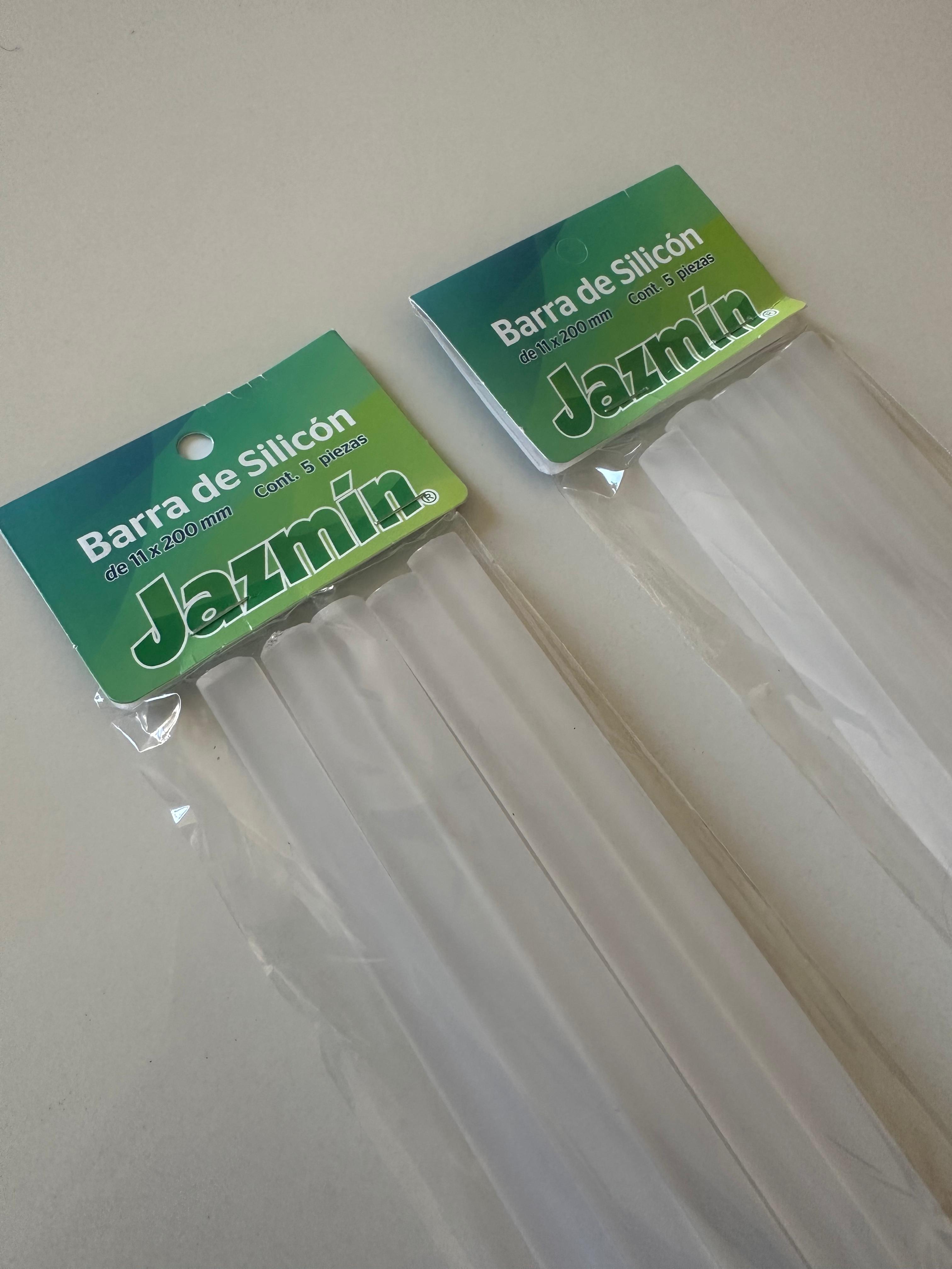 Barras silicon grueso 11mmx20cm-tres paquetes pequeños con 5 piezas