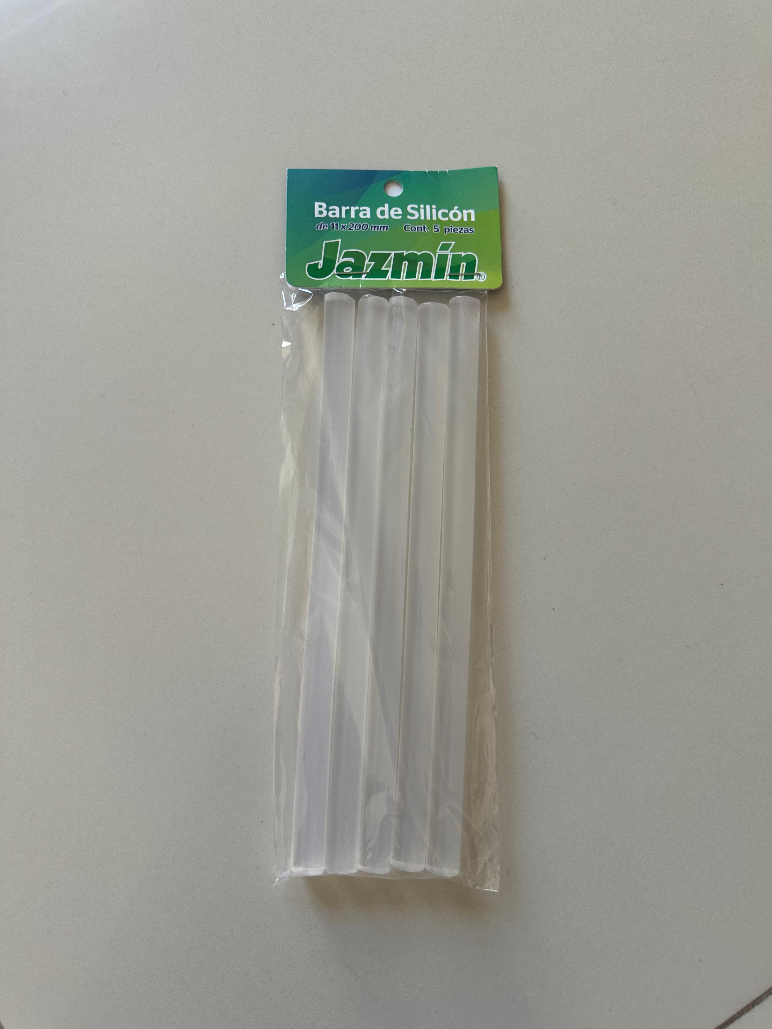 Barras silicon grueso 11mmx20cm-tres paquetes pequeños con 5 piezas