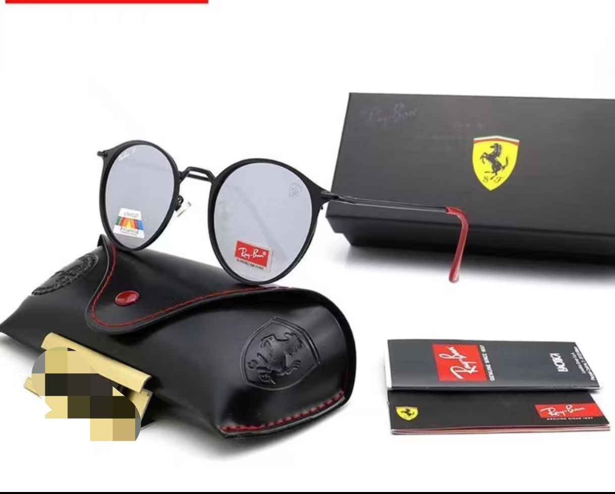 Ray-Ban Round F1 Ferrari Sunglasses
