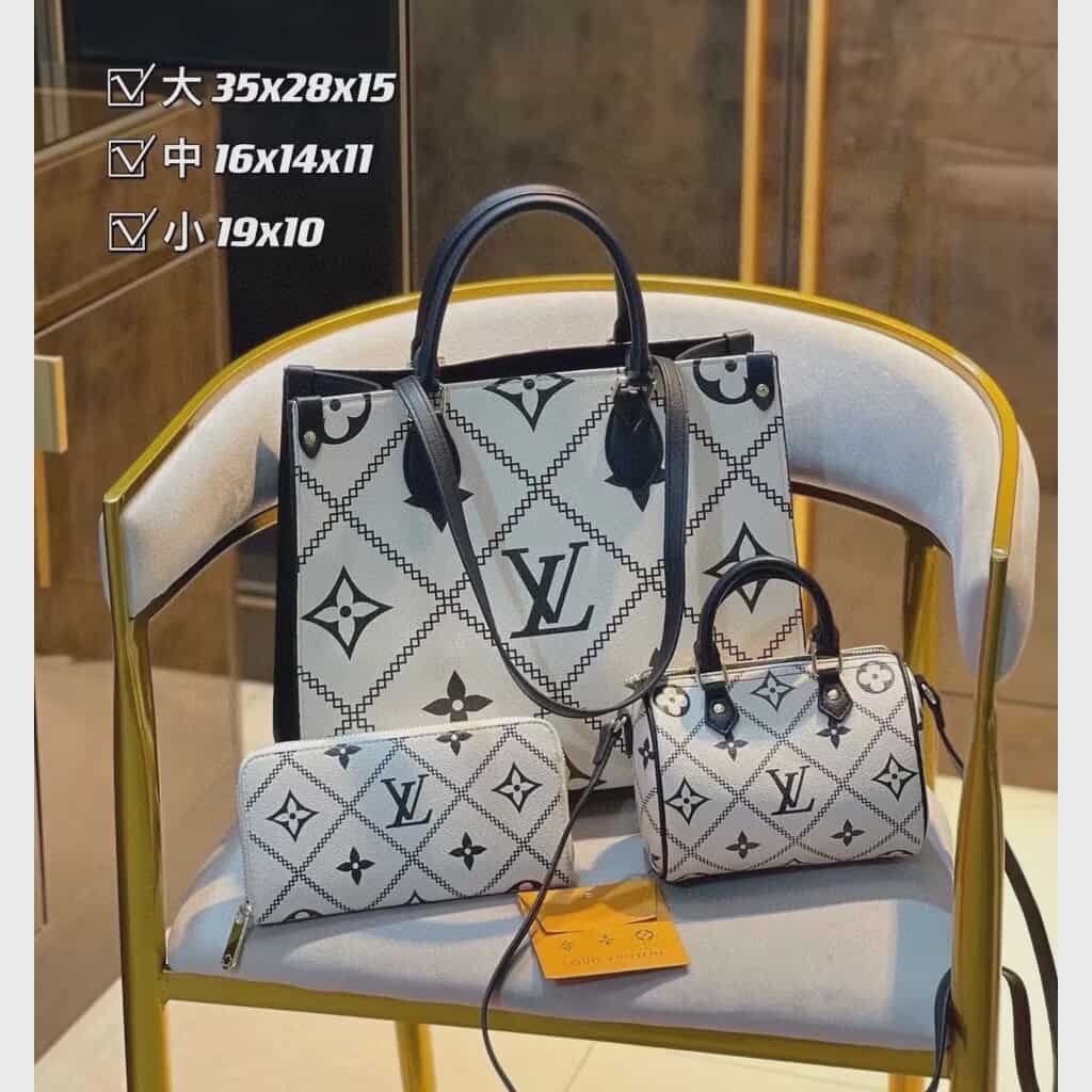 Louis Vuitton Monogram Handbag Set