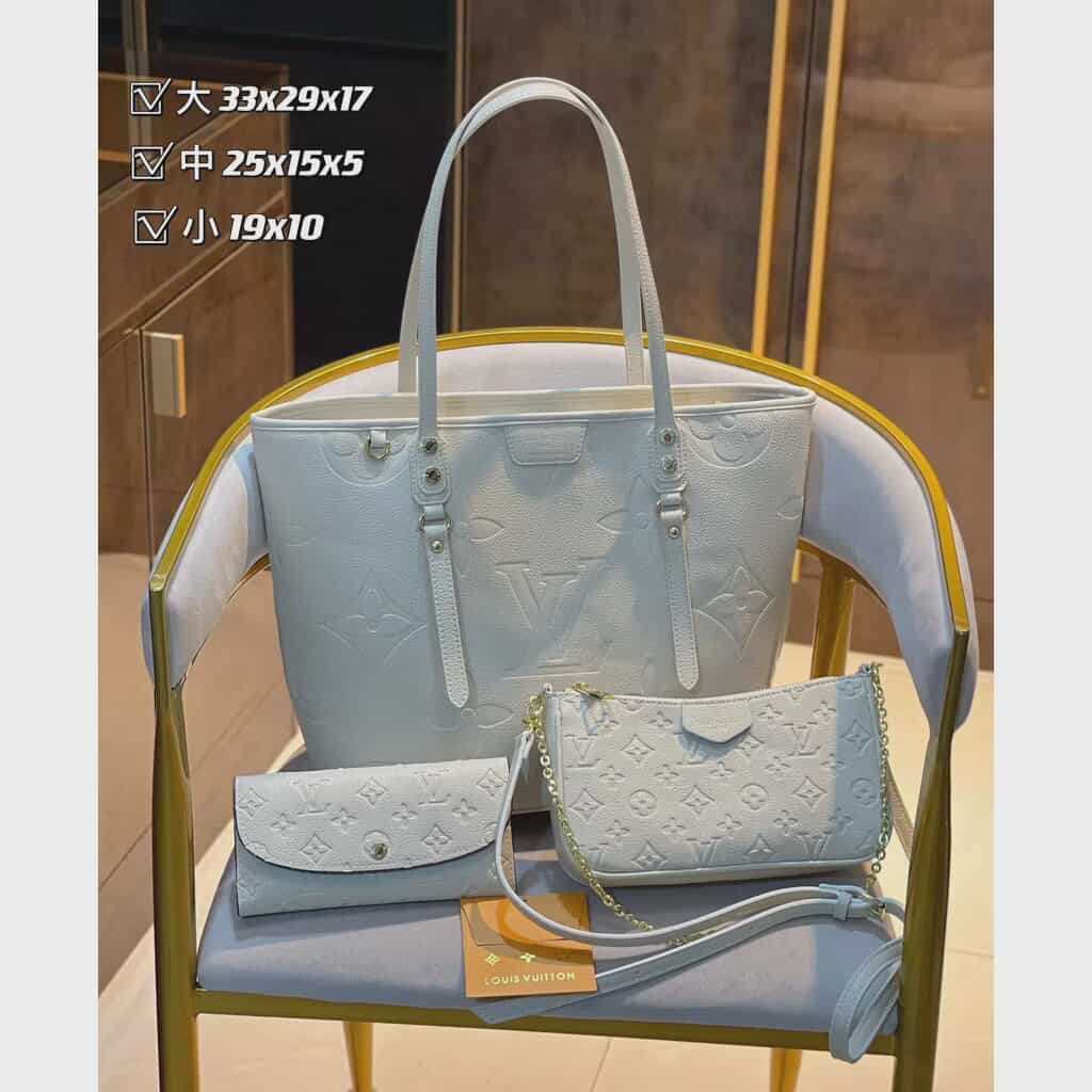 Louis Vuitton 3-Piece Handbag Set