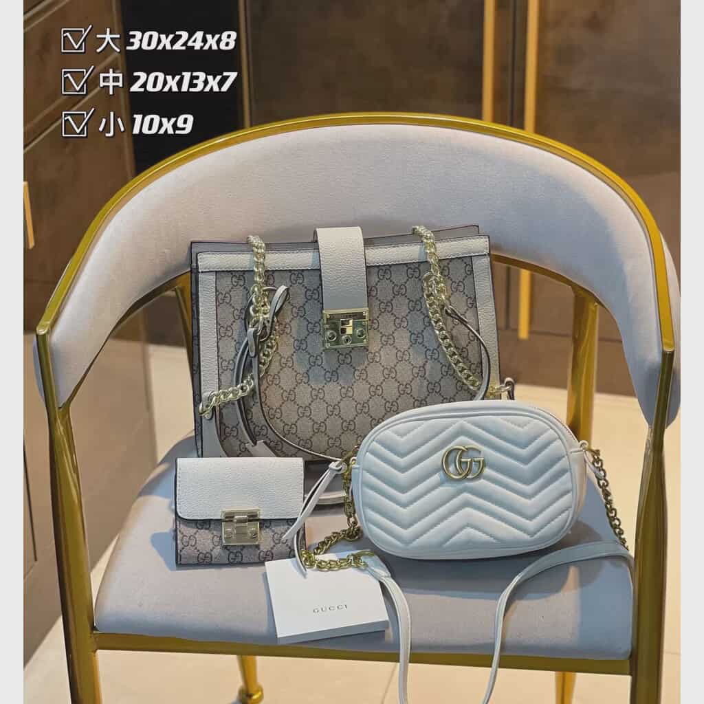Gucci Handbag and Accessories Set
