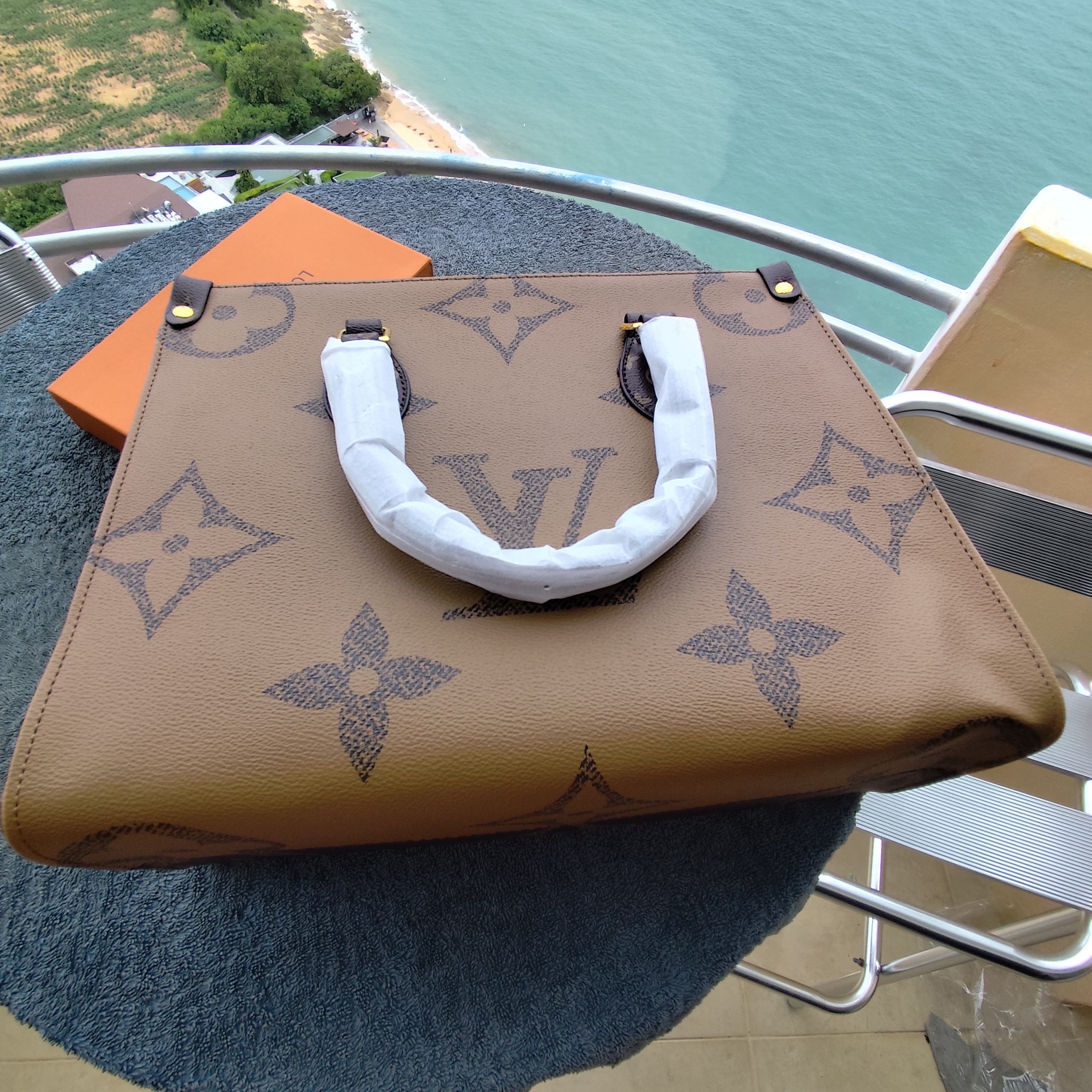 Louis Vuitton Monogram Leather Handbag