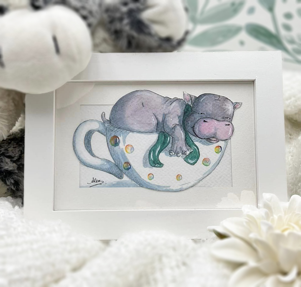 Plukaposer animaux dans une Tasse