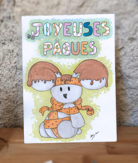 1er mai et paques à texte
