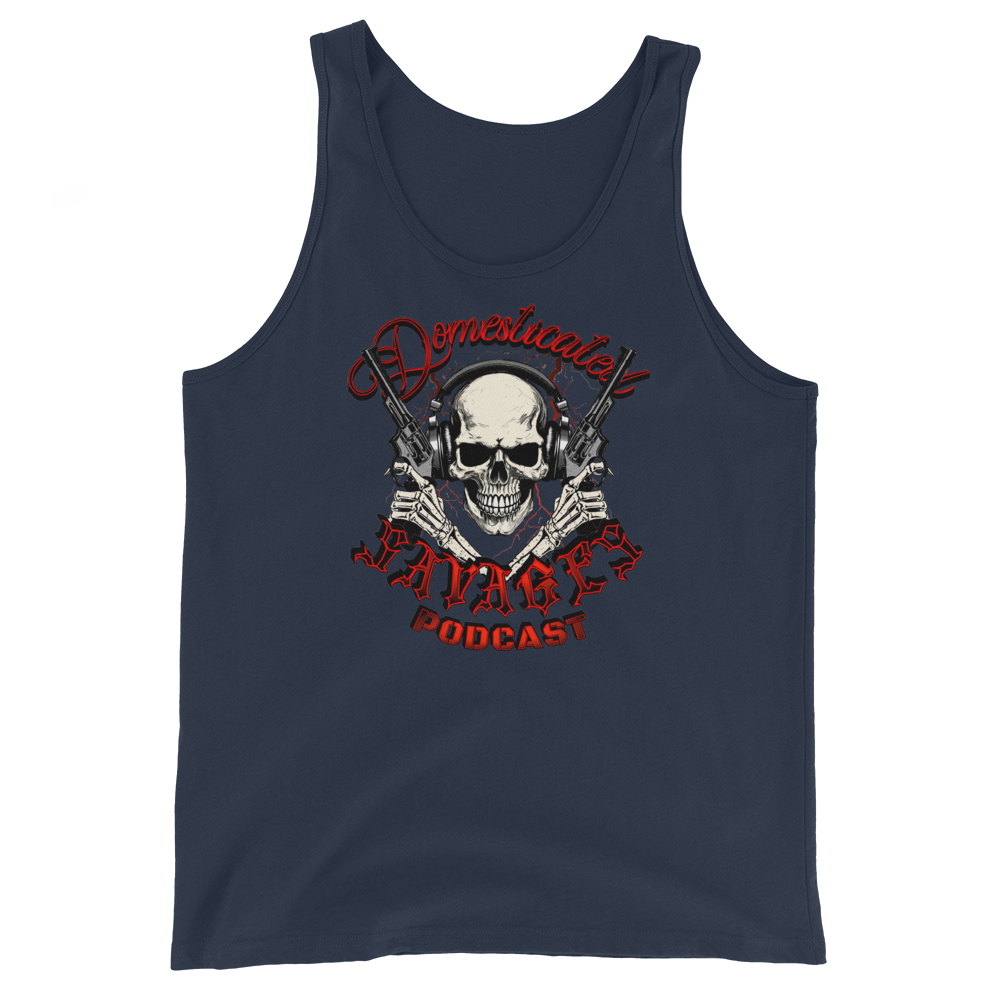 Domesticated Savages Podcast Tank Top