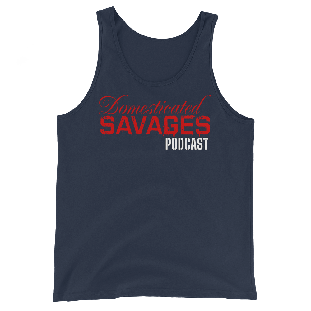 Domesticated Savages Podcast Tank Top