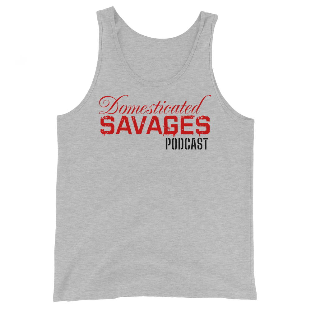 Domesticated Savages Podcast Tank Top