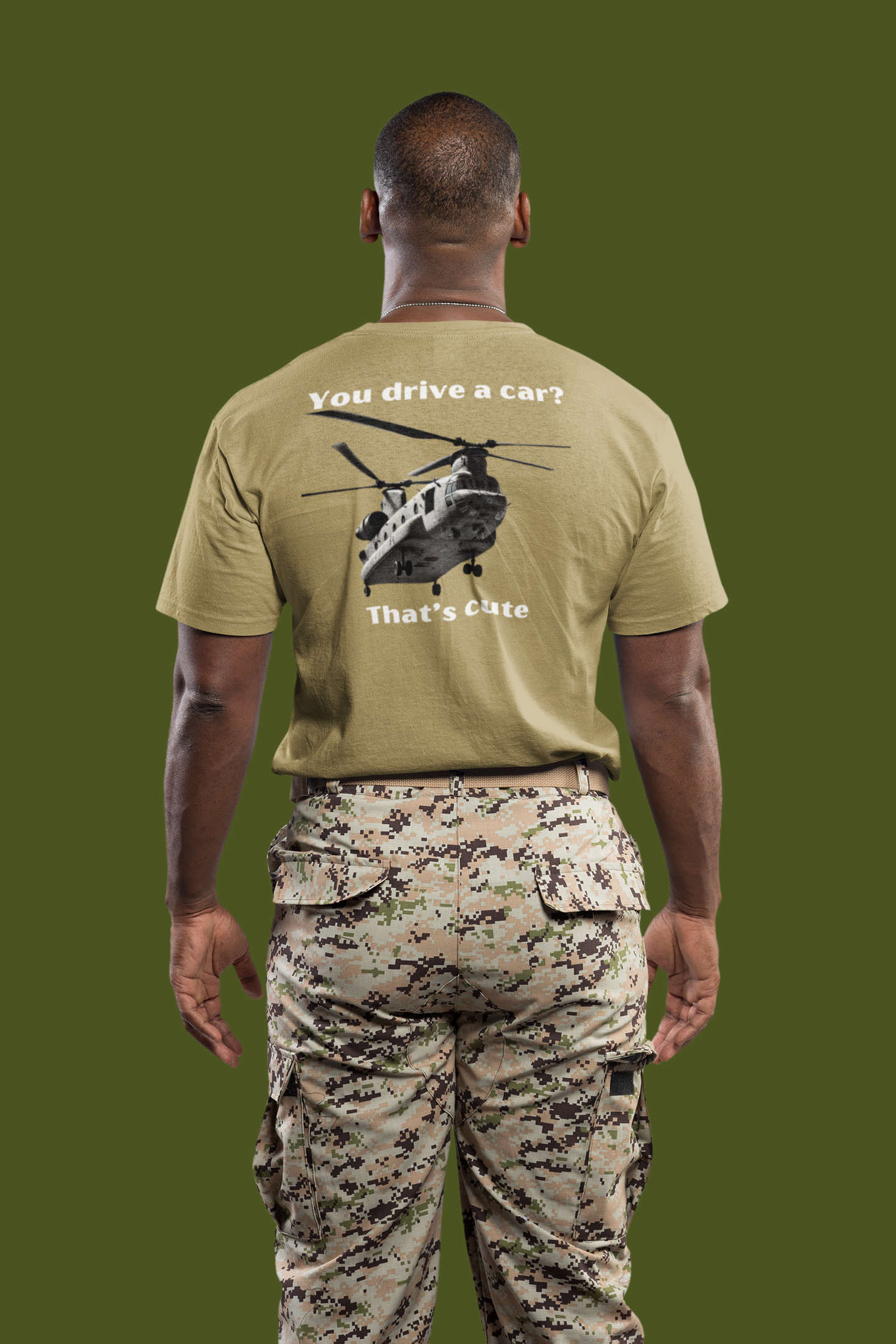 You drive a car? Chinook