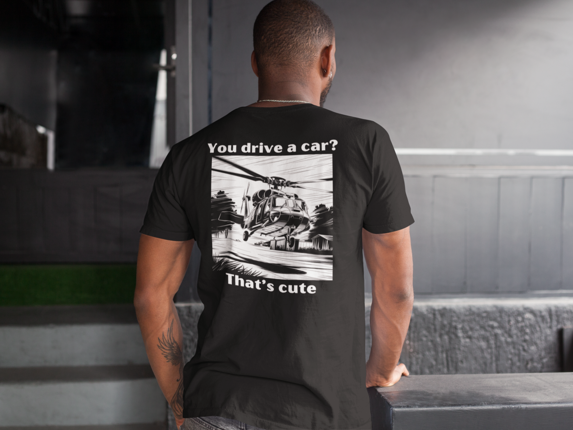 You drive a car? BlackHawk #2