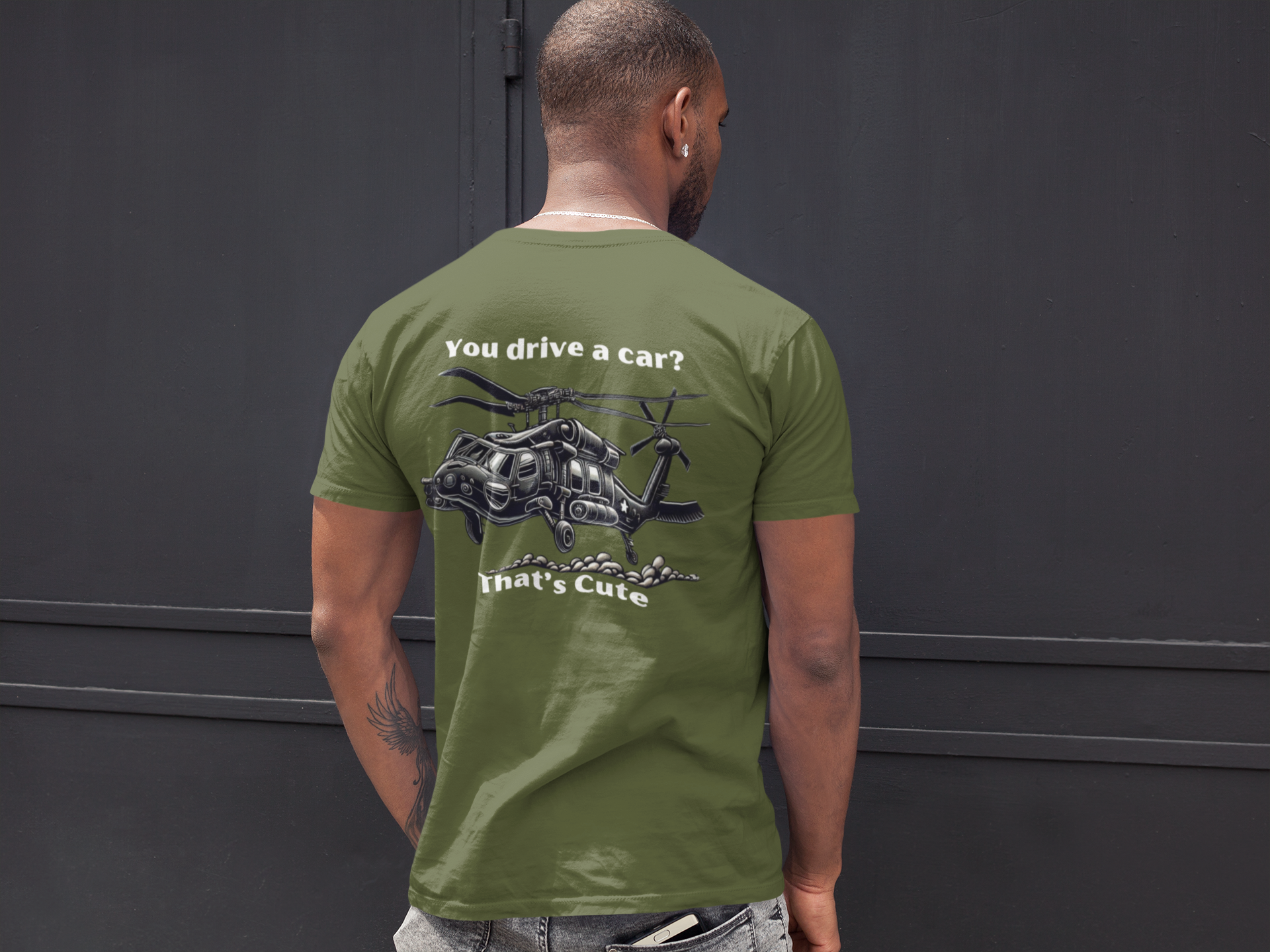 You drive a car? BlackHawk #1