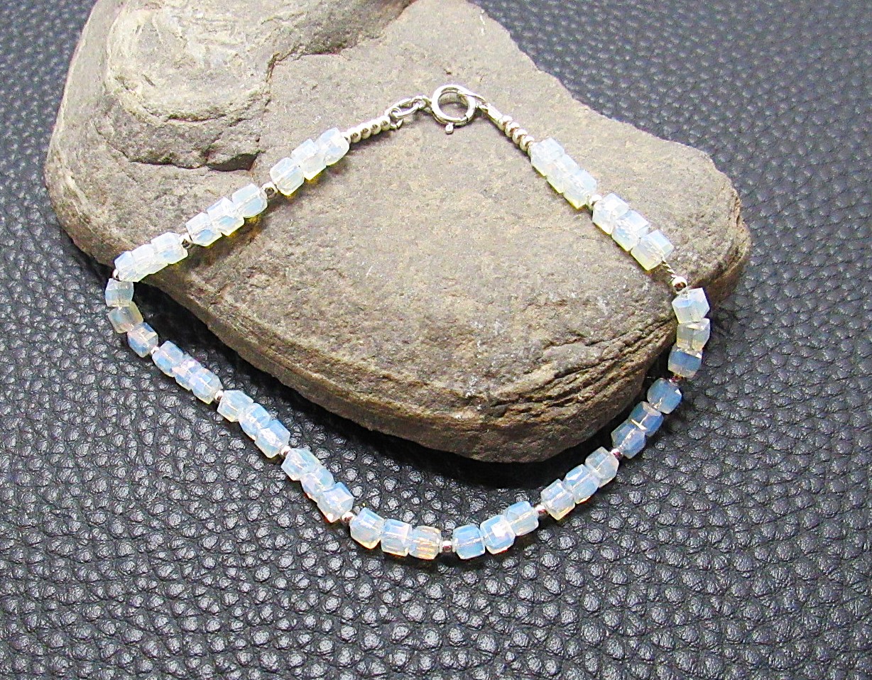 Sterling Silver Opalite Bracelet