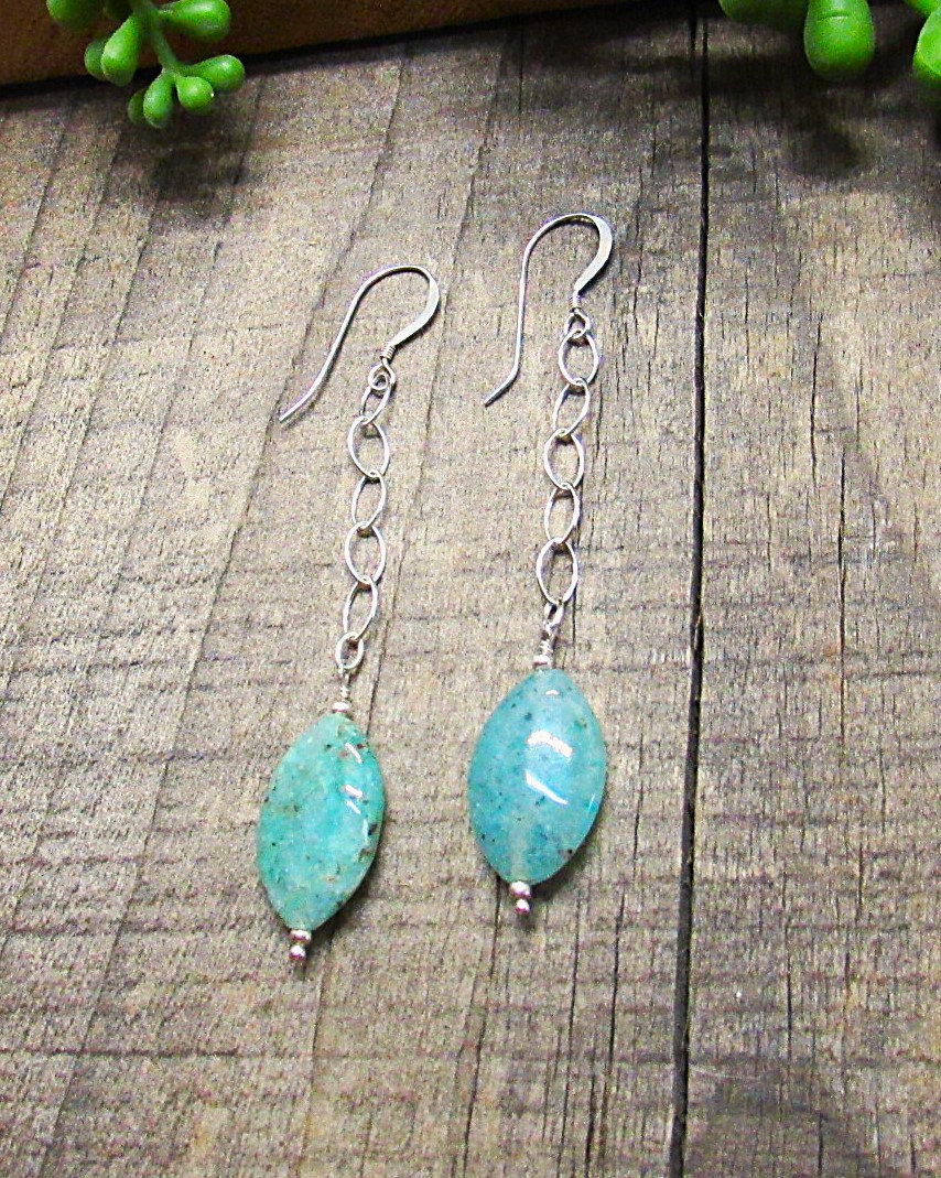 Sesame Jasper Drop Earrings